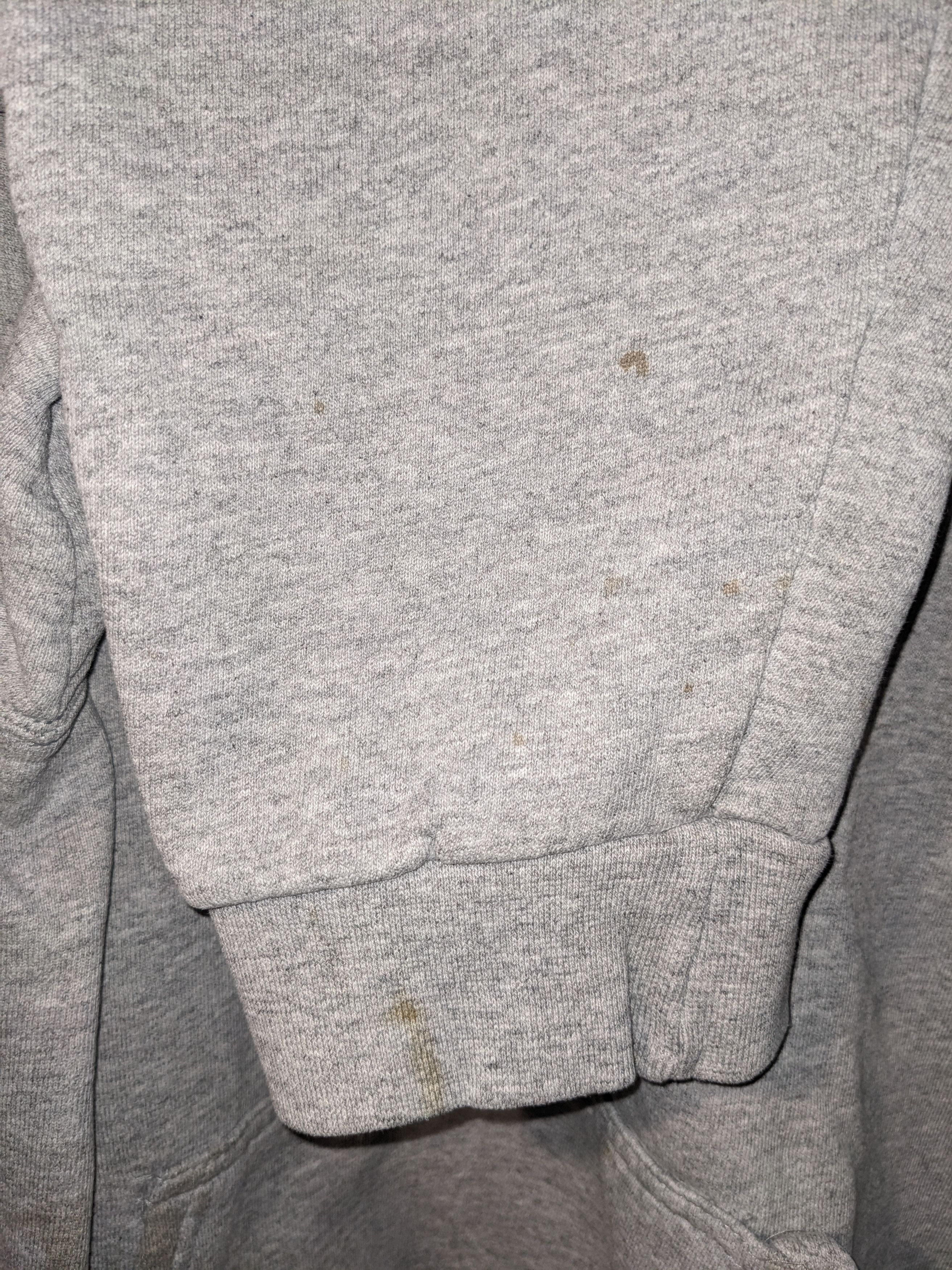Nike × Vintage Vintage Y2K Nike Center Swoosh Gray X-Large Hoodie Size US XL / EU 56 / 4 - 5 Thumbnail