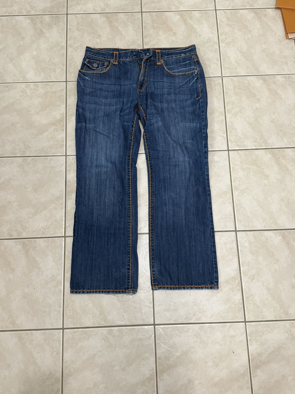Other vintage y2k thick contrast stitch flap Size US 36 / EU 52 - 1 Thumbnail