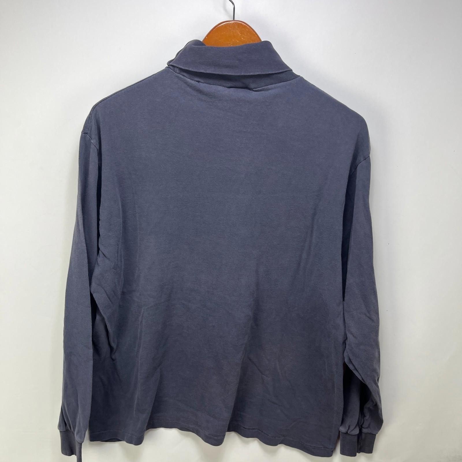 Adidas Vintage 80s Faded Adidas Turtleneck Long Sleeve Shirt Large Size US L / EU 52-54 / 3 - 12 Thumbnail