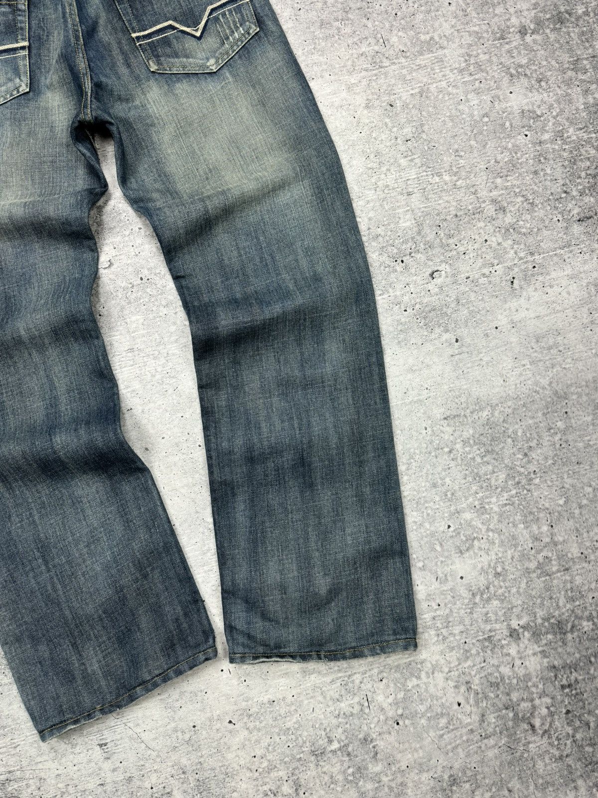 Diesel × Vintage Vintage Diesel Blue Stonewashed Denim Jeans Trousers Pants Size US 32 / EU 48 - 18 Thumbnail