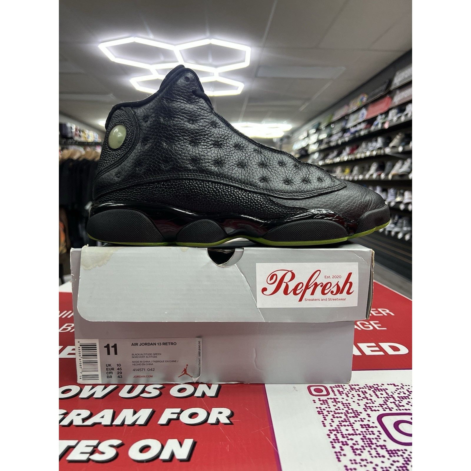 Jordan Brand Air Jordan 13 Retro 2017 Altimeter Size 11 414571-042 Size US 11 / EU 44 - 1 Thumbnail
