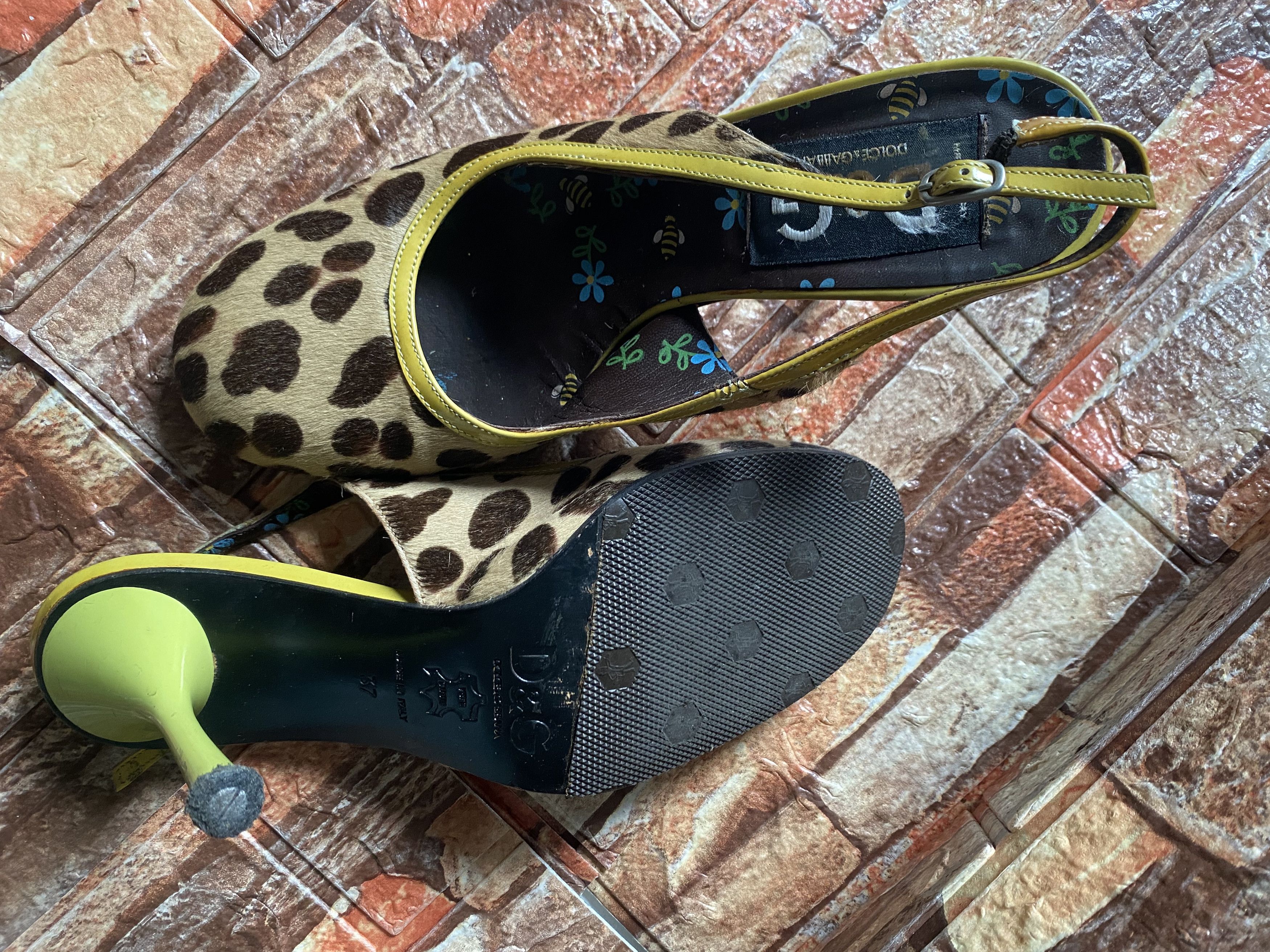 Dolce & Gabbana Dolce Gabbana Cheetah Heel Size US 7 / IT 37 - 4 Thumbnail