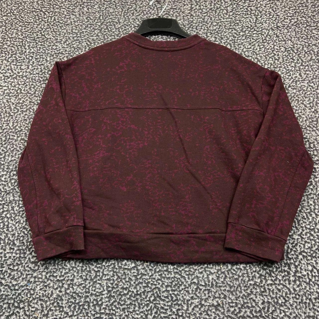 Other Zella Sweatshirt Women Red Coastal Side Slit Pullover XS Size XS / US 0-2 / IT 36-38 - 2 Thumbnail