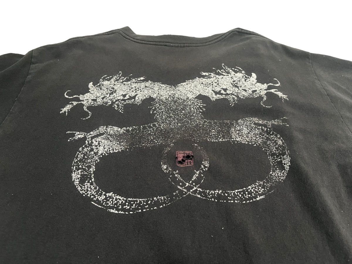 Stussy Thrashed Faded Stussy Dragon Shirt ERD Grunge single stich Size US M / EU 48-50 / 2 - 6 Thumbnail