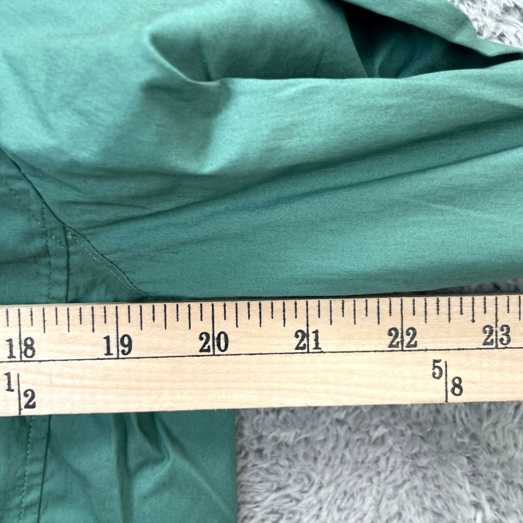 Uniqlo Uniqlo Shirt Mens M Green Button Front Long Sleeve Stretch Cotton Nylon Ble Size US M / EU 48-50 / 2 - 6 Thumbnail