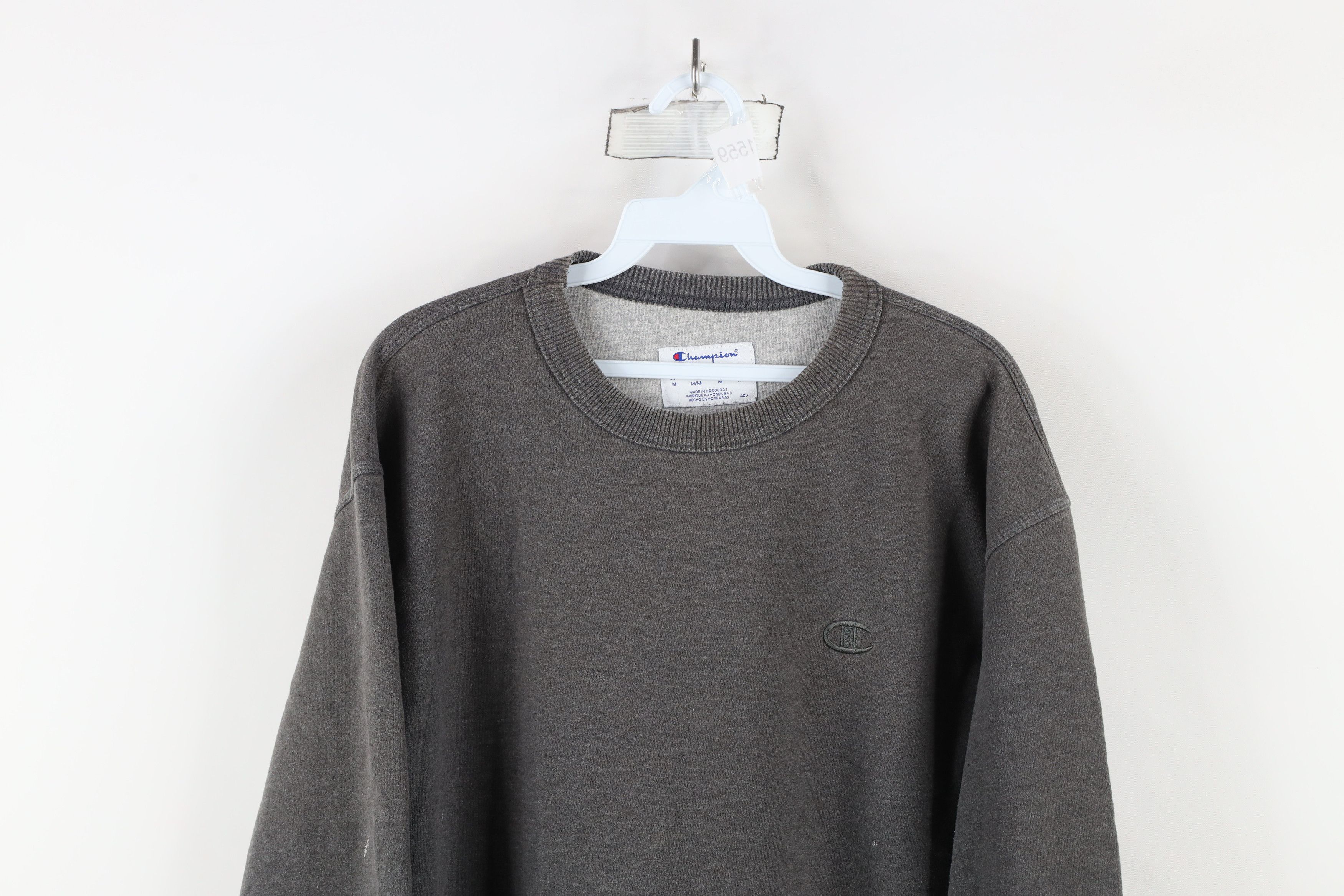 Champion × Vintage Vintage Champion Monochrome Crewneck Sweatshirt Gray Size US M / EU 48-50 / 2 - 2 Thumbnail