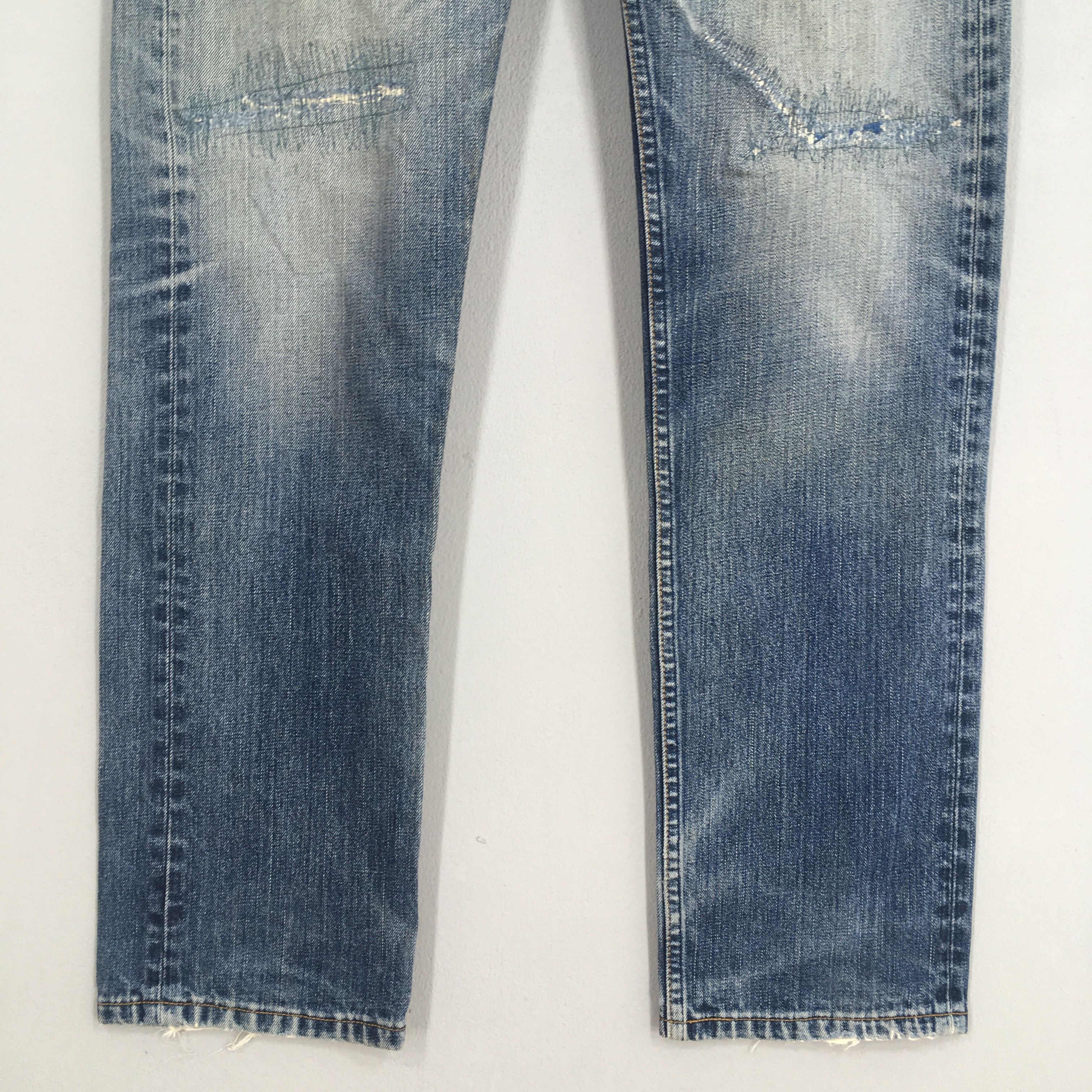 Levi's Size 32x33 Vintage Levis 505 Faded Stonewash Jeans S1951 Size US 32 / EU 48 - 4 Thumbnail