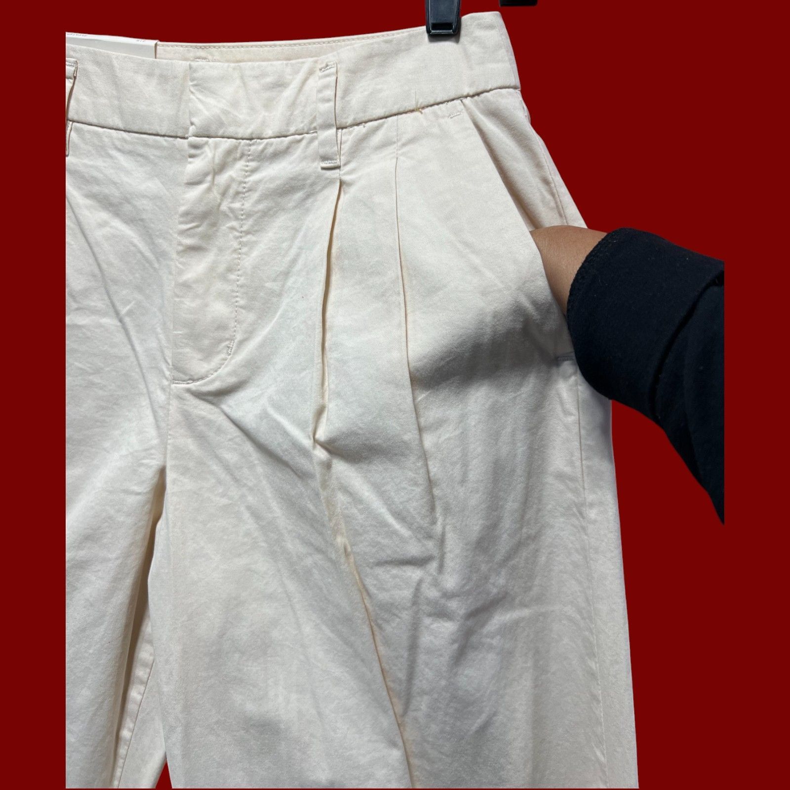 Other A New Day - Women's High Rise Straight - Leg Pants - Relaxed Size 26" / US 2 / IT 38 - 12 Thumbnail