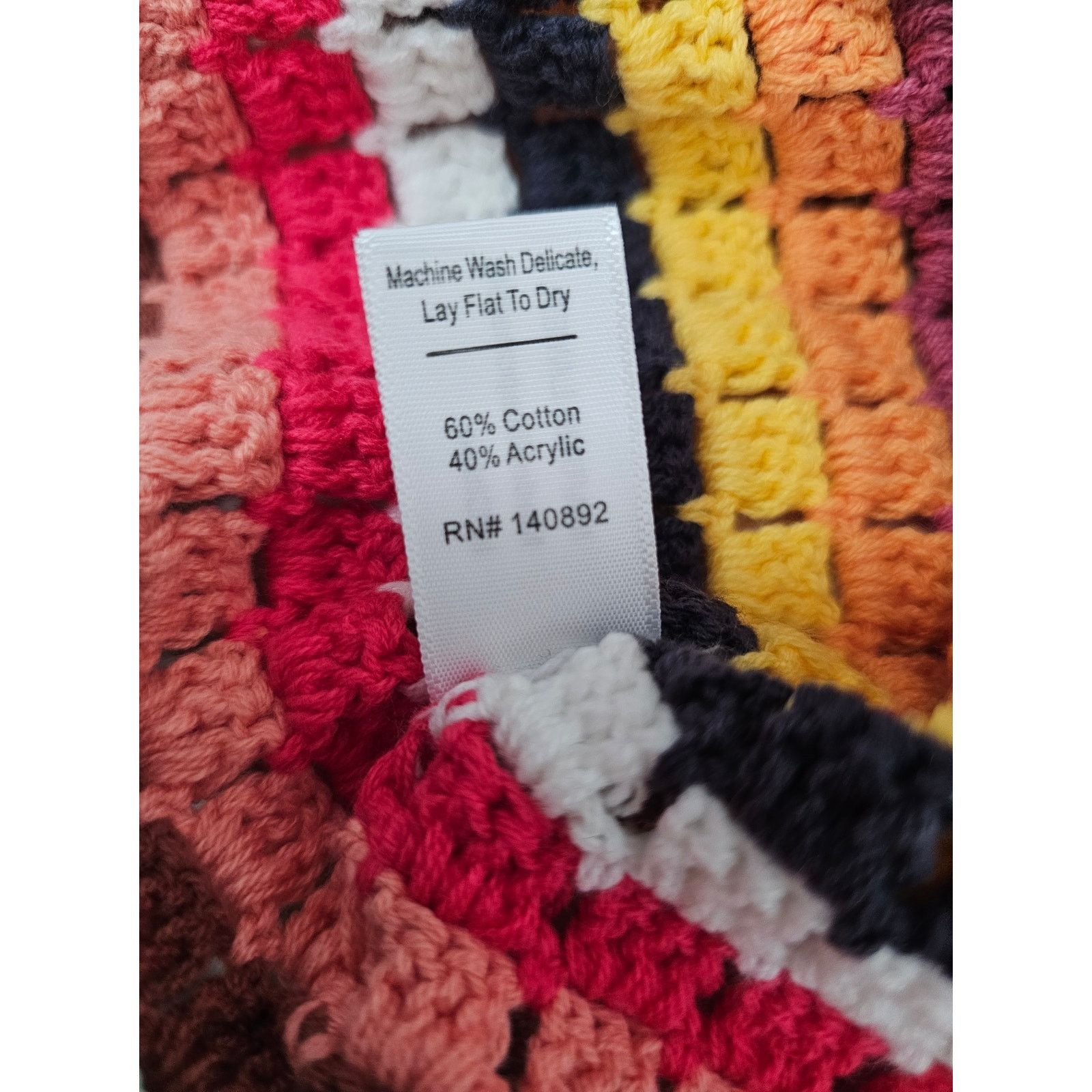 Marine Layer NWT Marine Layer Archive Fiona Crochet Dress Multi Stripe M Size M / US 6-8 / IT 42-44 - 8 Thumbnail