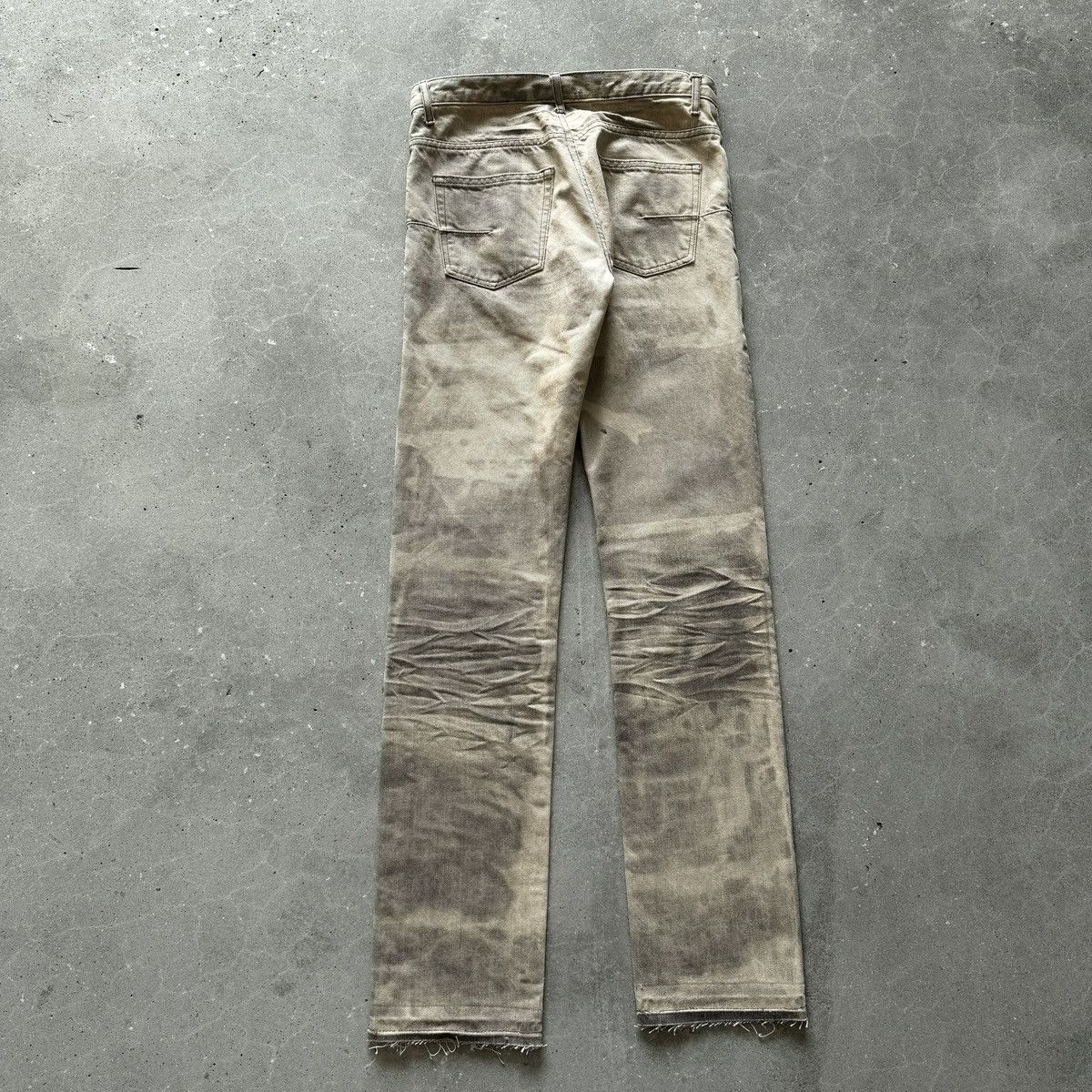 Dior Dior Homme Dirt Wash Denim By Hedi Slimane Size US 29 - 3 Thumbnail