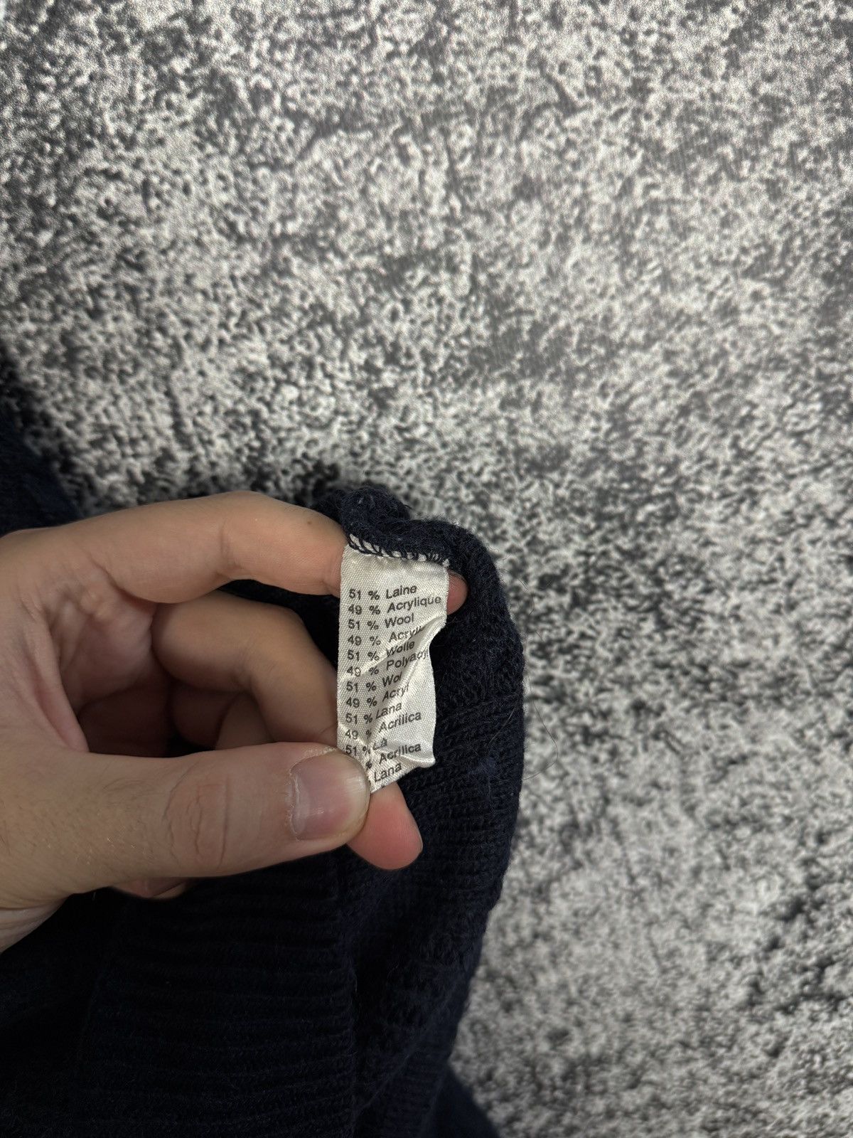 Lacoste Chemise Lacoste Vintage Wool Sweater Pullover Size 5 (Large) Size US L / EU 52-54 / 3 - 9 Thumbnail