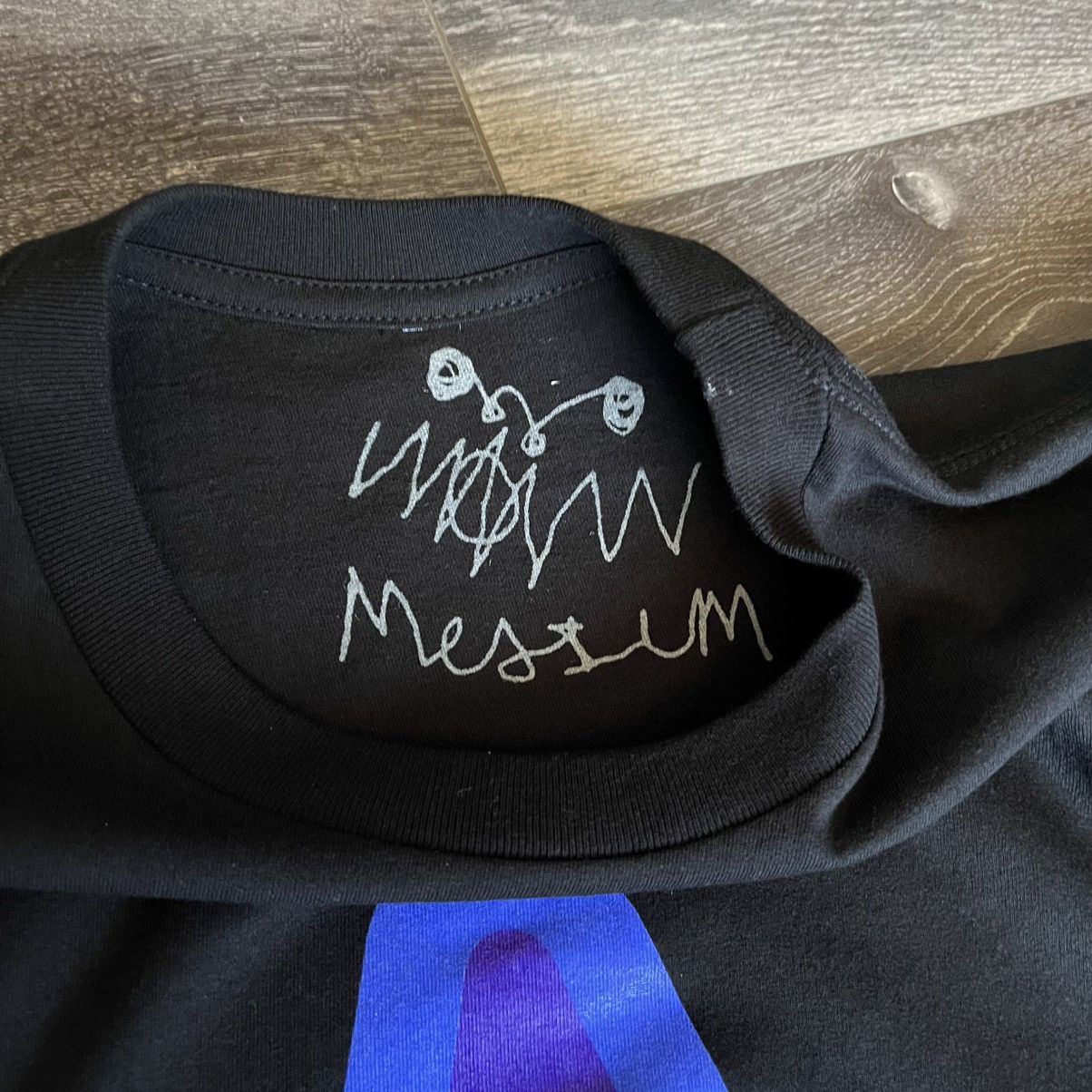 Asspizza Asspizza Undertaker Blue Purple Star Graphic Logo Tee 2023 Size US M / EU 48-50 / 2 - 5 Thumbnail