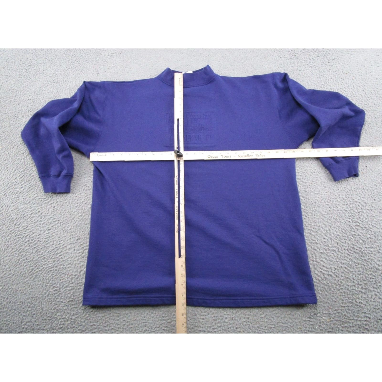 Vintage VINTAGE Marithe Francois Girbaud Purple Sweatshirt Womens Size M Embossed 90s Logo Crew Neck Pullover Sweatshirt Size L / US 10 / IT 46 - 5 Thumbnail