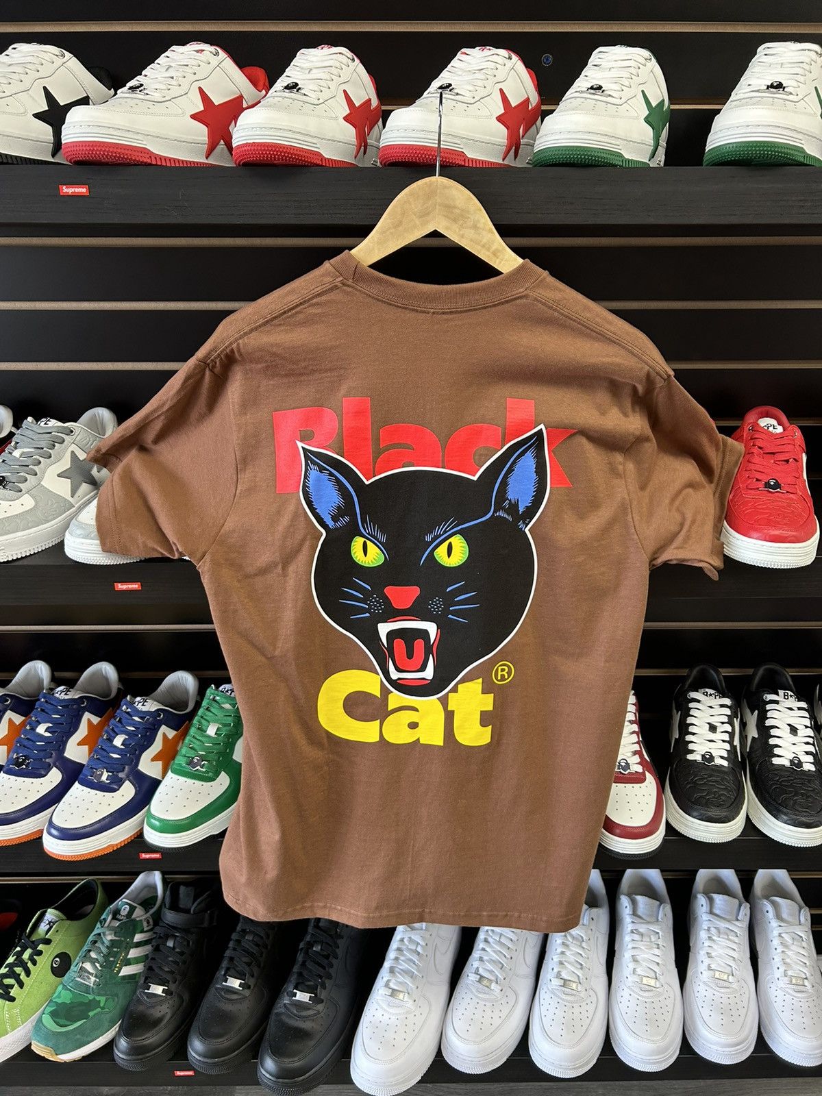 Supreme Supreme “Black Cat” T-shirt Size US M / EU 48-50 / 2 - 2 Thumbnail