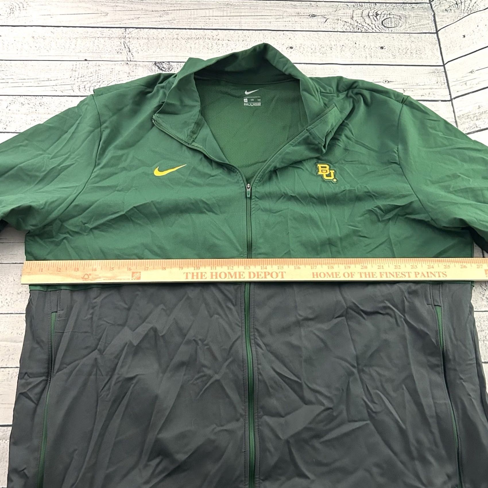 Nike Nike Baylor Bears Full Zip Track Jacket Men's XXL Green Size US XXL / EU 58 / 5 - 6 Thumbnail