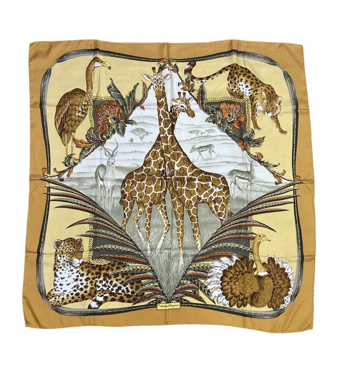 Salvatore Ferragamo Salvatore ferragamo animal print silk scarves Size ONE SIZE - 1 Thumbnail