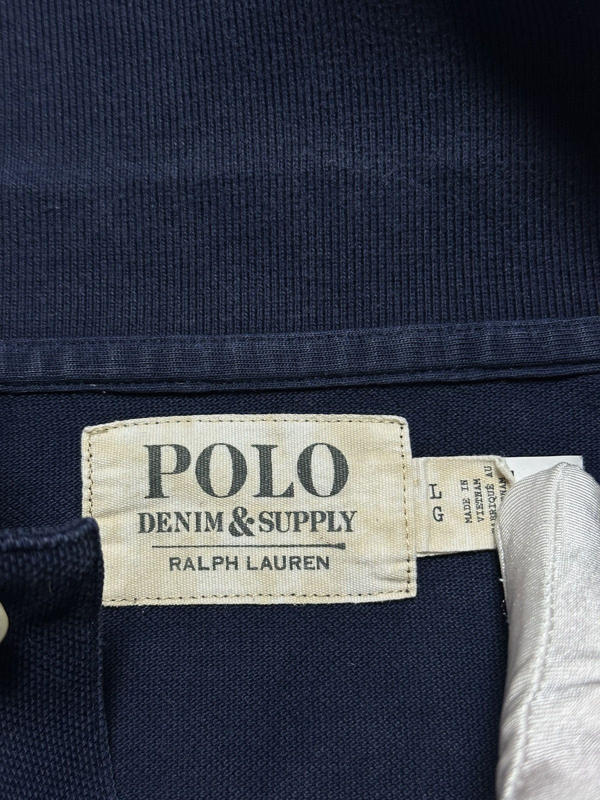 Denim & Supply Ralph Lauren Polo Ralph Lauren Denim & Supply Cowboy Bear Polo Shirt Size US L / EU 52-54 / 3 - 7 Thumbnail
