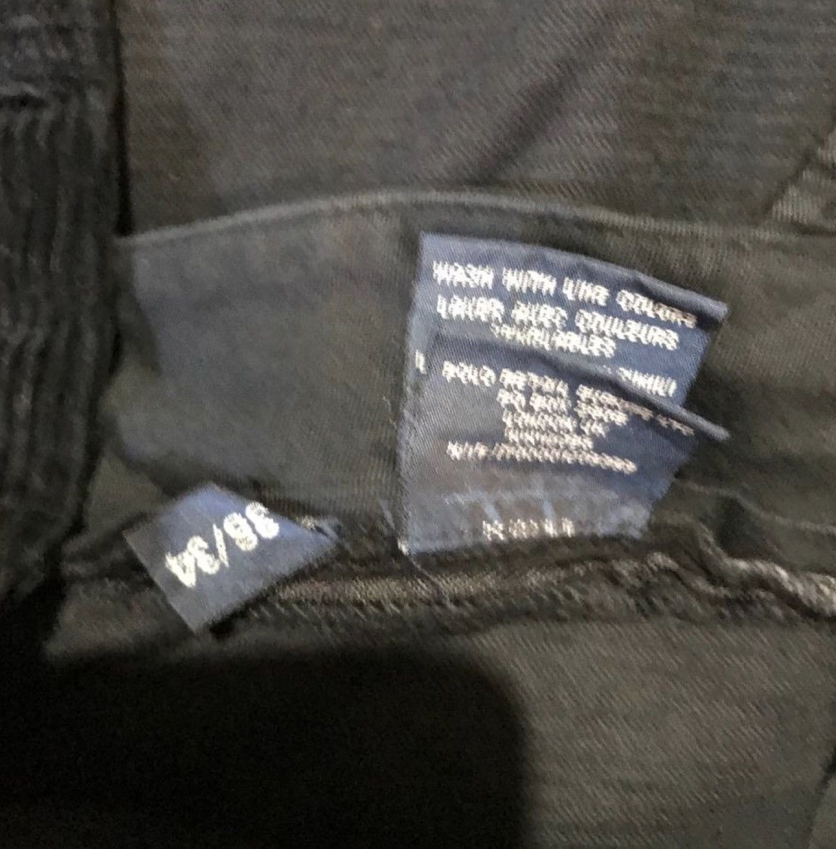 Ralph Lauren Ralph Lauren Polo Vintage Casual Corduroy Pants Black XL 36 Size US 36 / EU 52 - 8 Thumbnail