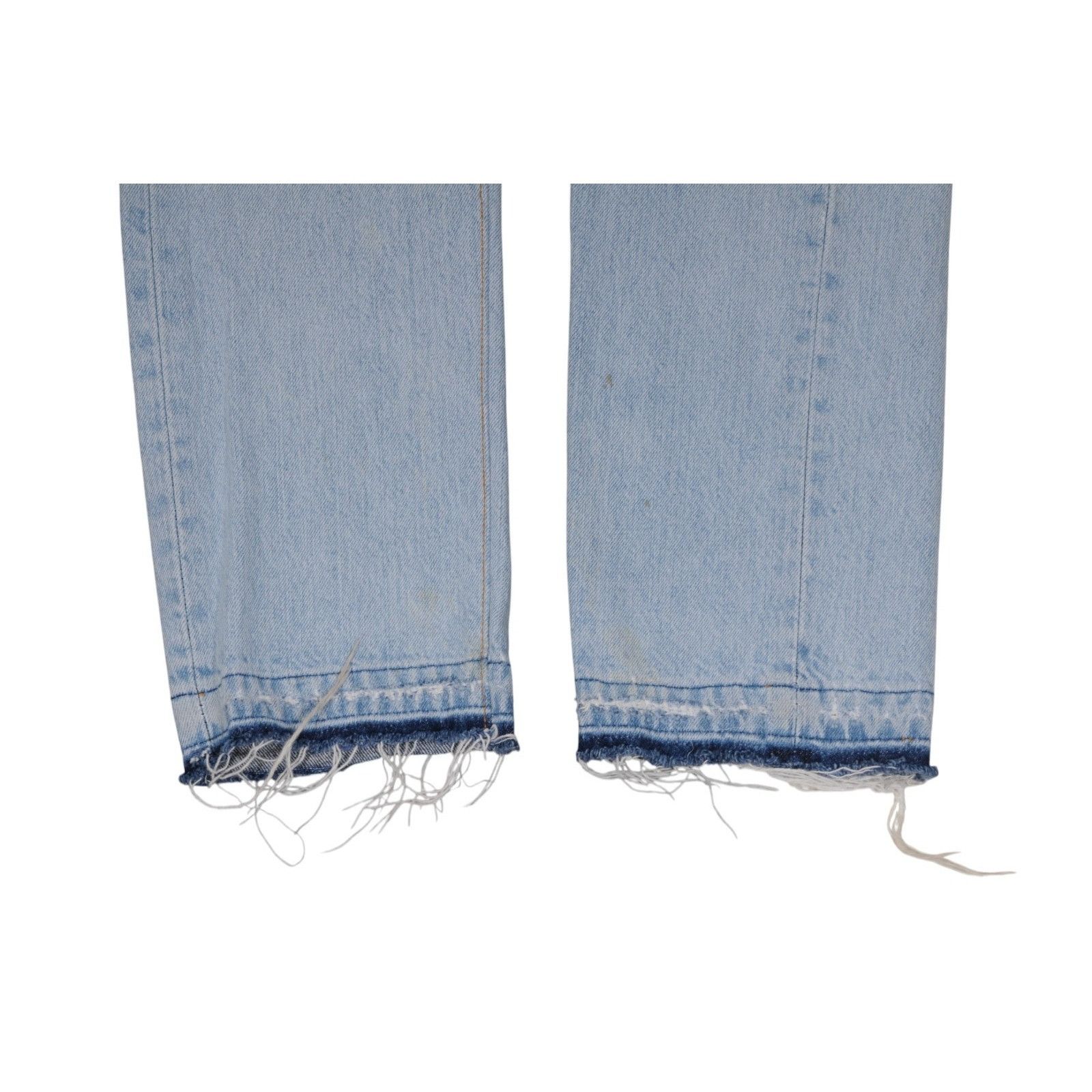 Gallery Dept. Gallery Dept 5001 Jean 32x32 Light Blue Wash Denim Raw Hem Size US 32 / EU 48 - 3 Thumbnail
