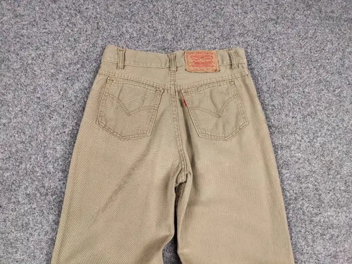 Levi's Vintage Levi's 646 0419 Big E Orange Tag Jeans Beige Pants Size US 30 / EU 46 - 14 Thumbnail