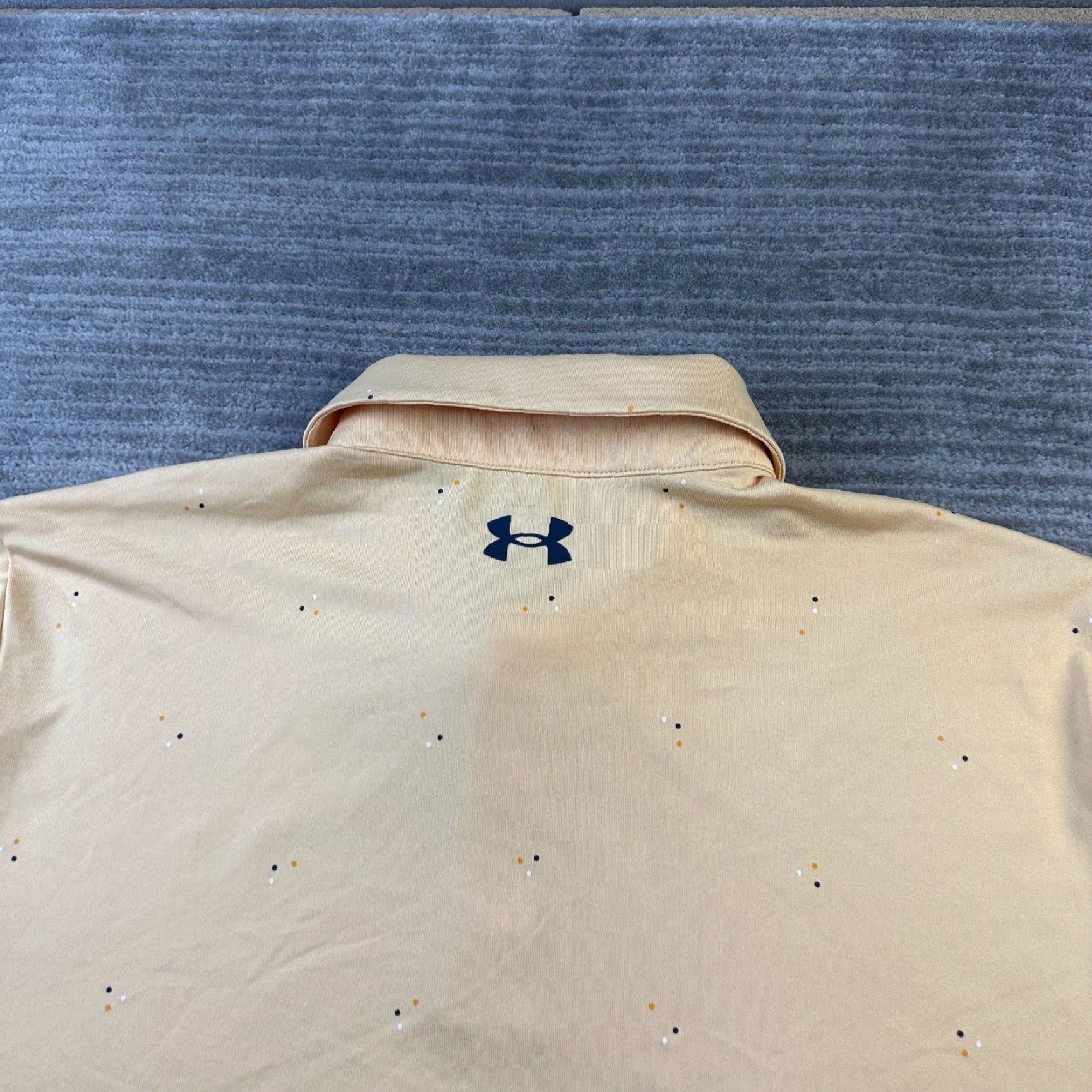 Under Armour Under Armour Polo Shirt Mens XL Yellow Golf All Over Print Playoff Shirt Size US XL / EU 56 / 4 - 5 Thumbnail
