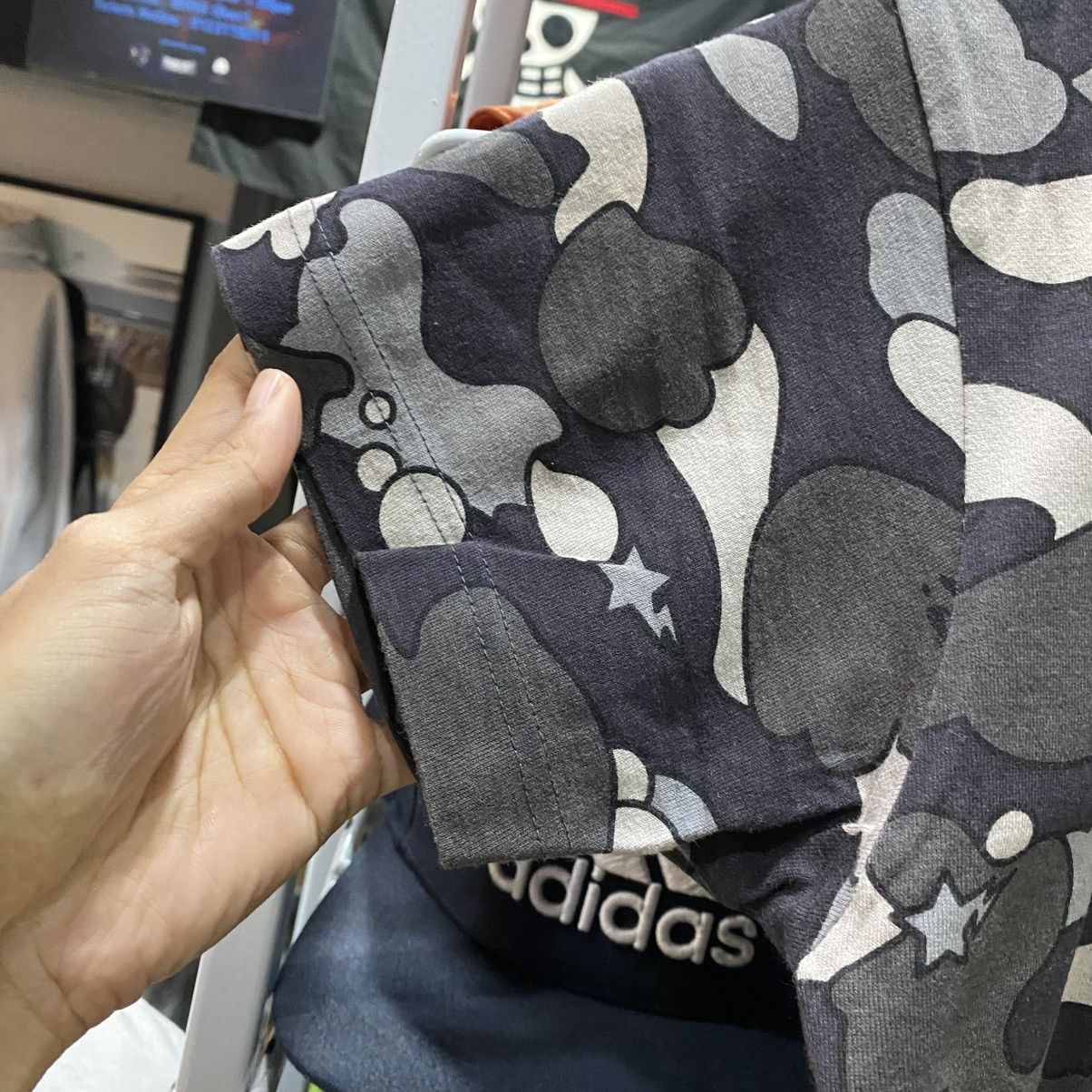 Bape Bape - A Bathing Ape Multi Full Camo Sta Psyche S Tee Size US S / EU 44-46 / 1 - 5 Thumbnail