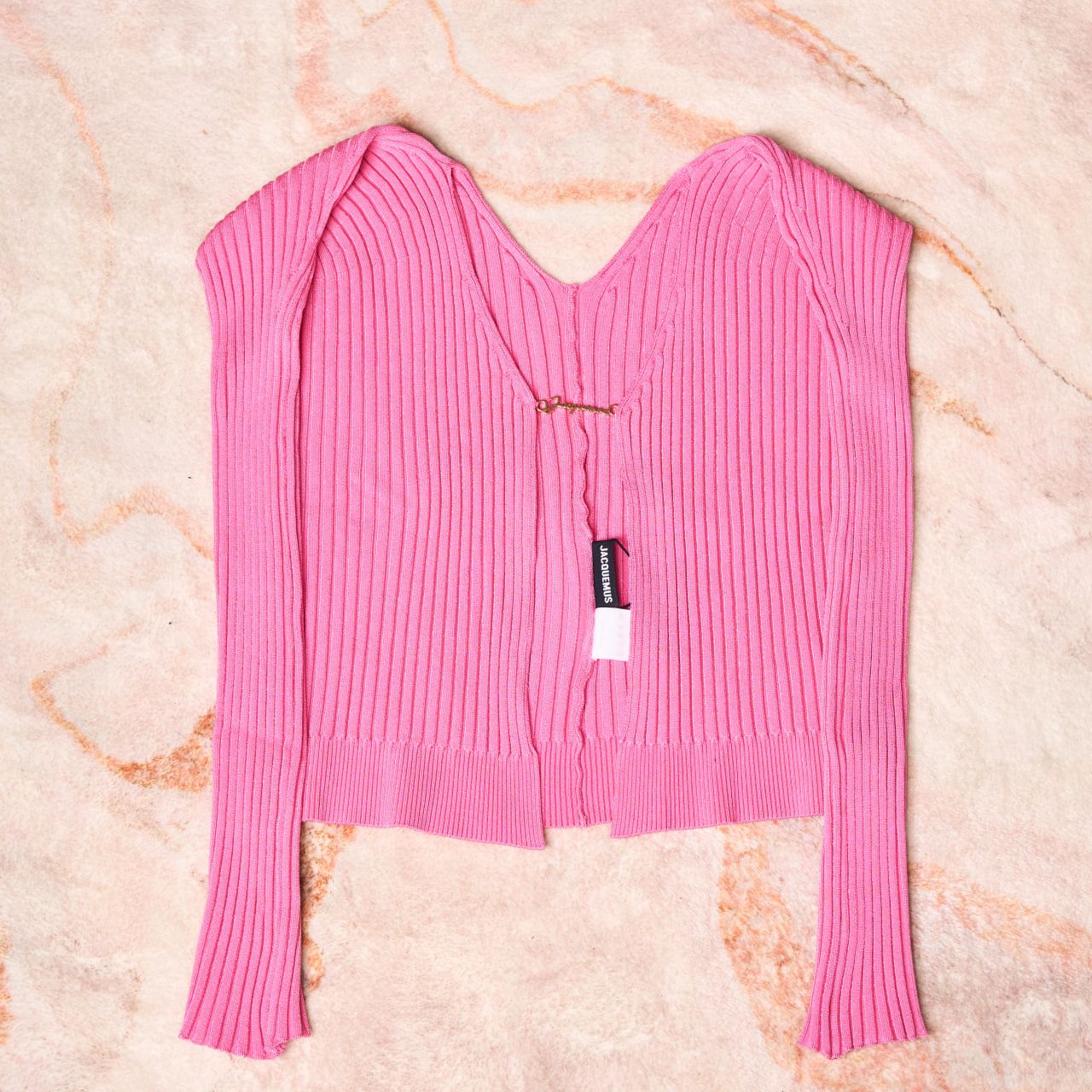 Jacquemus JACQUEMUS Le Maille Pralu Longue Cardigan Size XS / US 0-2 / IT 36-38 - 1 Thumbnail