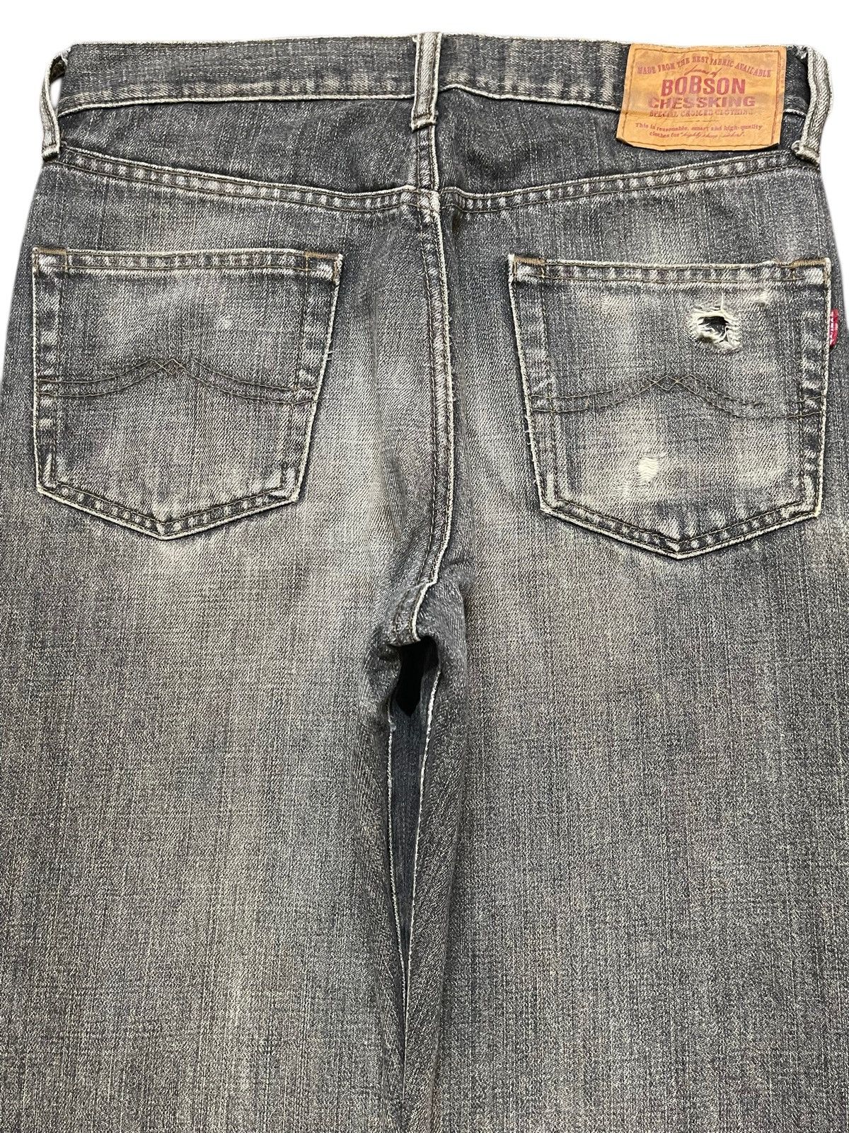 14th Addiction Vintage Japanese Brand Mud Wash Faded Style Jeans Size US 29 - 5 Thumbnail