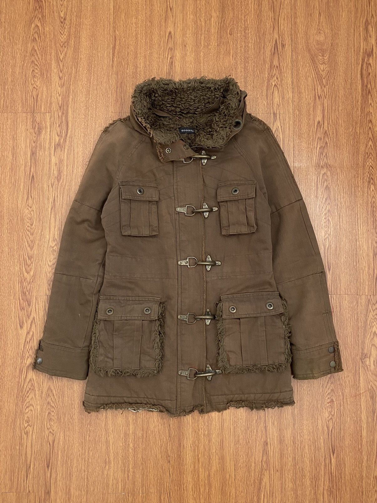 If Six Was Nine × Japanese Brand × Le Grande Bleu (L.G.B.) egoist raw edge jacket Size US M / EU 48-50 / 2 - 1 Thumbnail