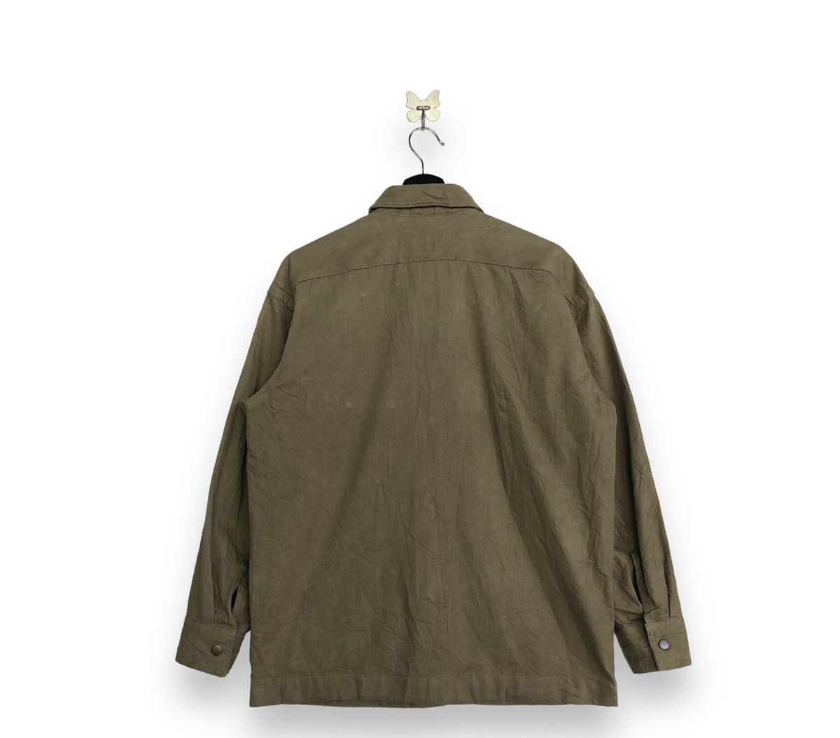 Lemaire × Uniqlo Christophe LemaireXUniqlo U Denim Oversize Long Sleeve Shirt Size US S / EU 44-46 / 1 - 3 Thumbnail