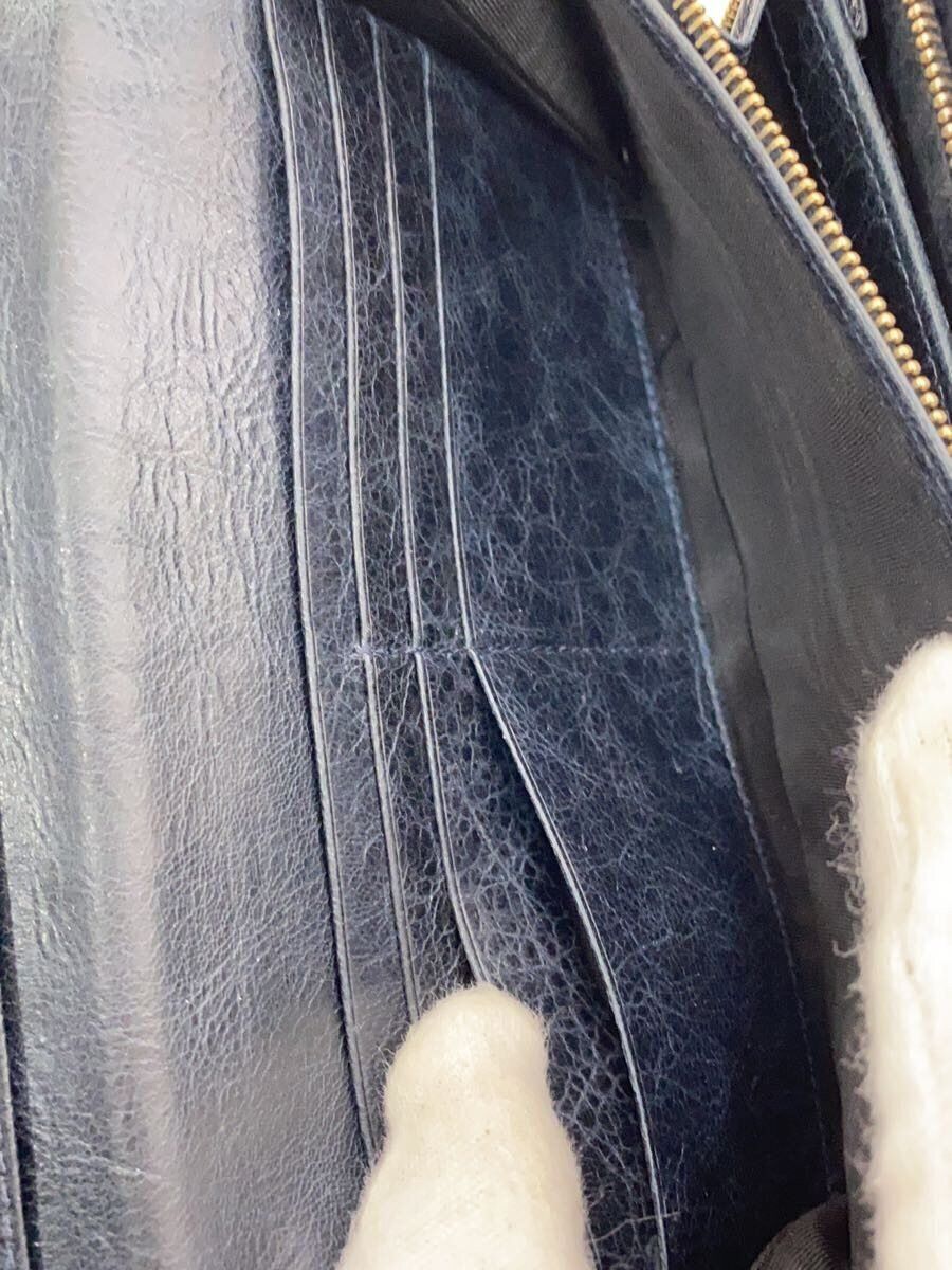 Balenciaga Balenciaga Leather Long Wallet Black Size ONE SIZE - 6 Thumbnail