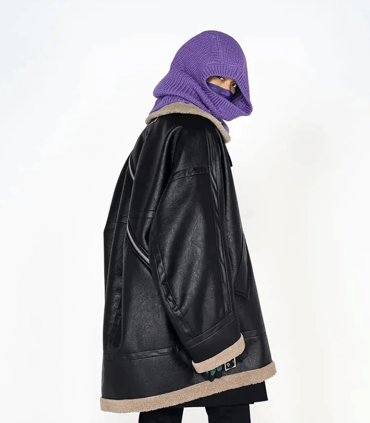 Takahiromiyashita The Soloist. NO MORE DROPS Takahiromiyashita The Soloist.Purple balaclava Size ONE SIZE - 4 Thumbnail