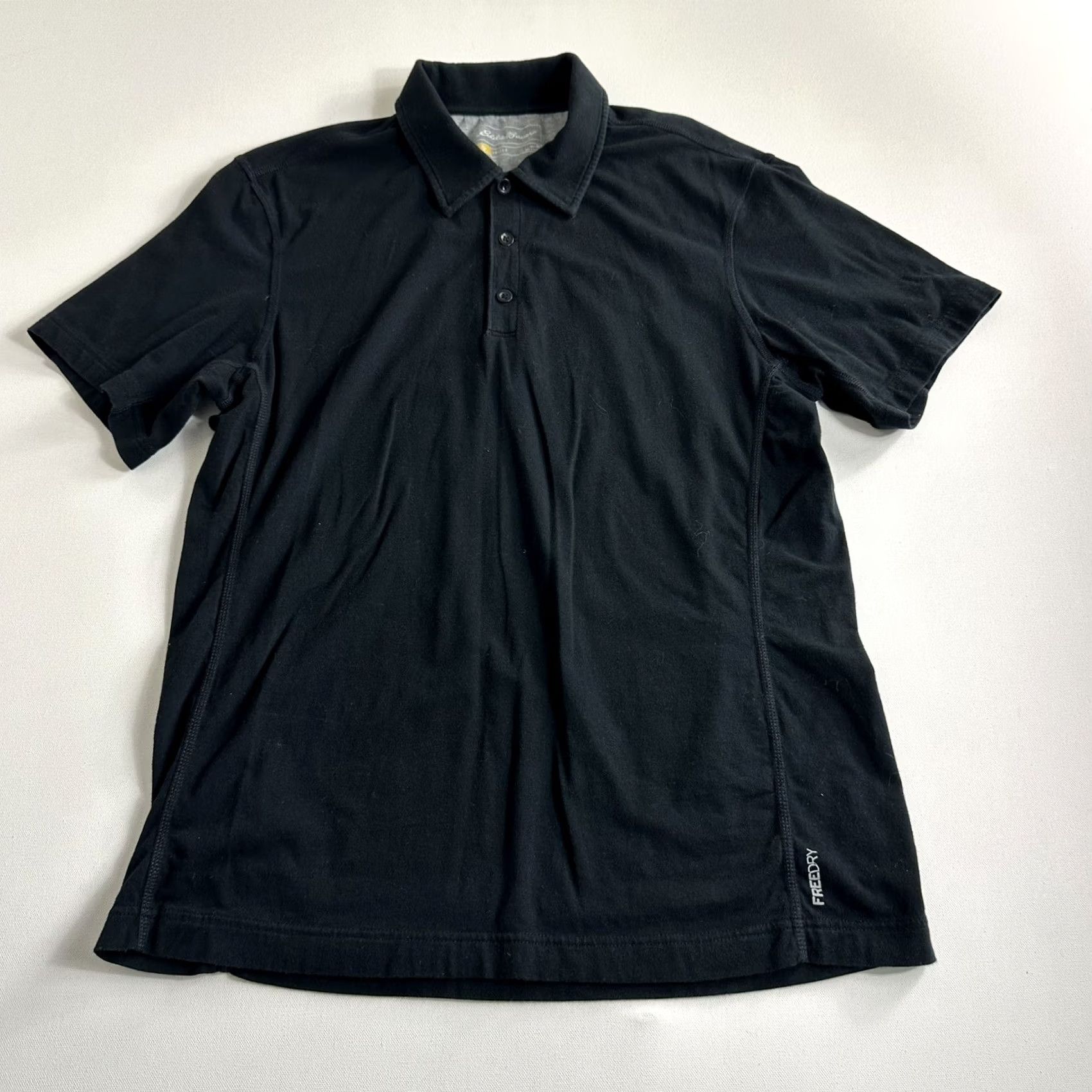 Eddie Bauer Eddie Bauer Polo Shirt Mens Regular Size M Black Travex Short Sleeve Size Type Regular Polo Shirt Size US M / EU 48-50 / 2 - 2 Thumbnail