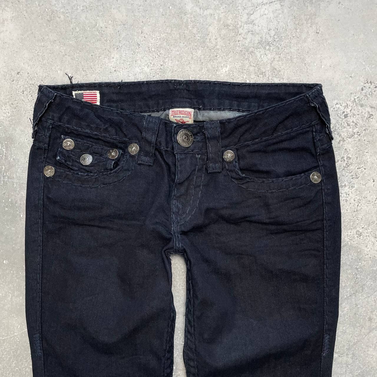 True Religion True Religion Julie Super T Skinny Jeans Women’s Blue Size 29" - 3 Thumbnail