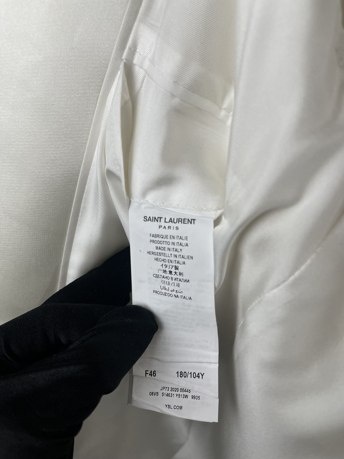 Yves Saint Laurent Saint Laurent single-breasted tuxedo Size XL / US 12-14 / IT 48-50 - 7 Thumbnail