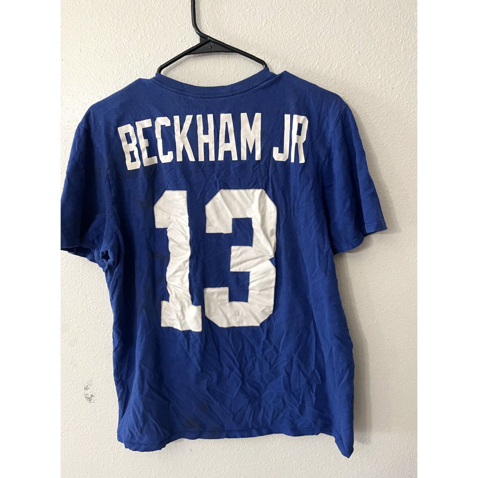 Nike VINTAGE Nike Shirt Adult Large Blue NY Giants Jersey Tee Mens NFL Size US L / EU 52-54 / 3 - 3 Thumbnail