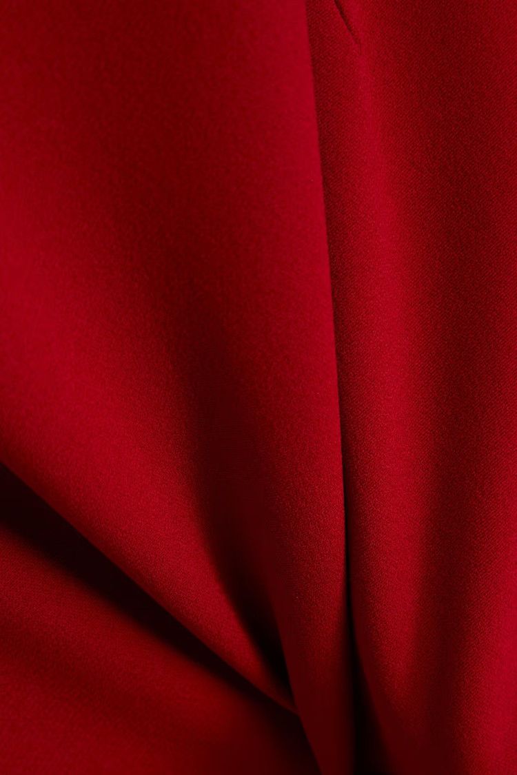 Dolce & Gabbana o1y0825 Midi Dress in Red Size L / US 10 / IT 46 - 4 Thumbnail