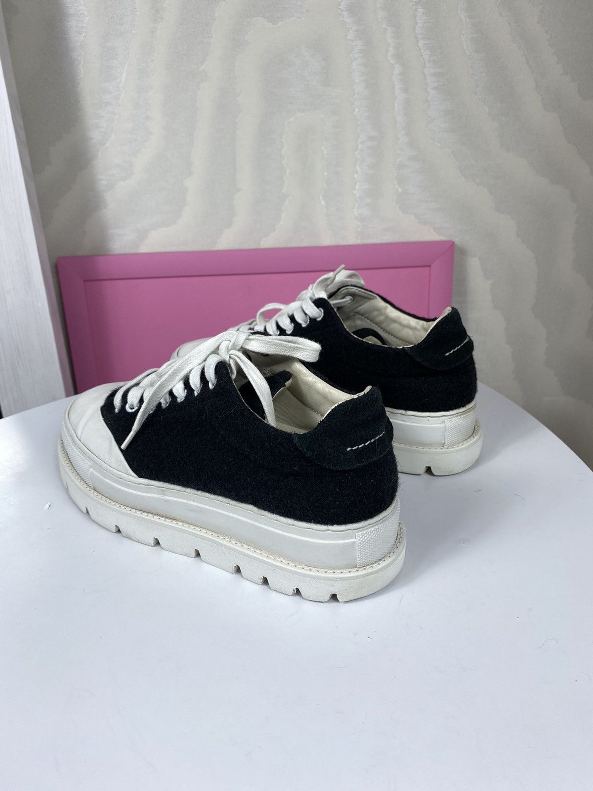 Maison Margiela MM6 Maison Margiela Platform Ponyhair Size US 8 / IT 38 - 4 Thumbnail