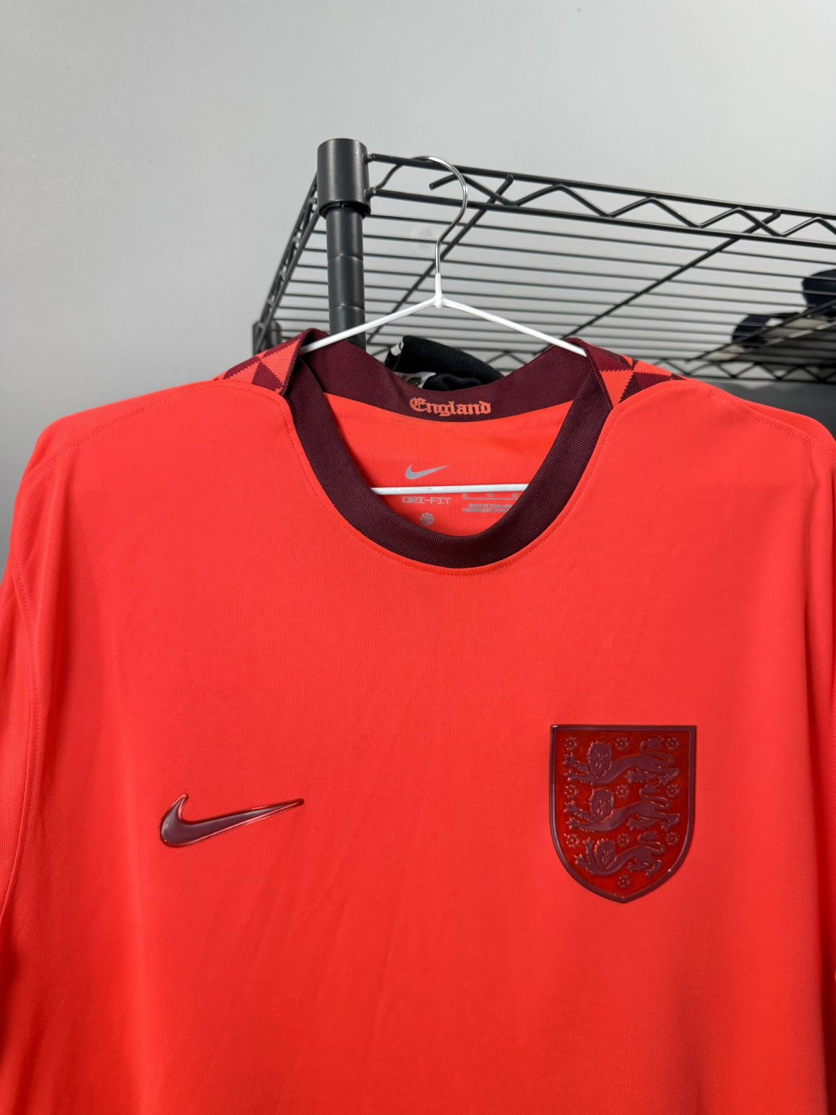 Nike Nike England Football Soccer Jersey T Shirt Size US XL / EU 56 / 4 - 2 Thumbnail