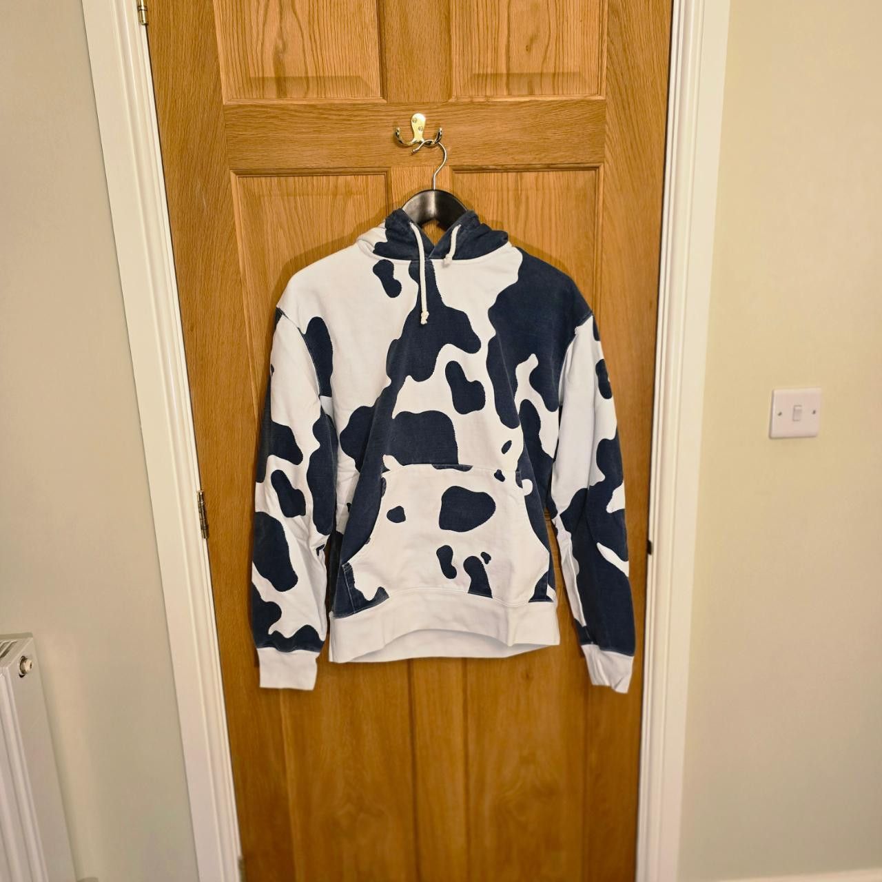 Palace Palace Men's White and Navy Hoodie Size US M / EU 48-50 / 2 - 1 Thumbnail