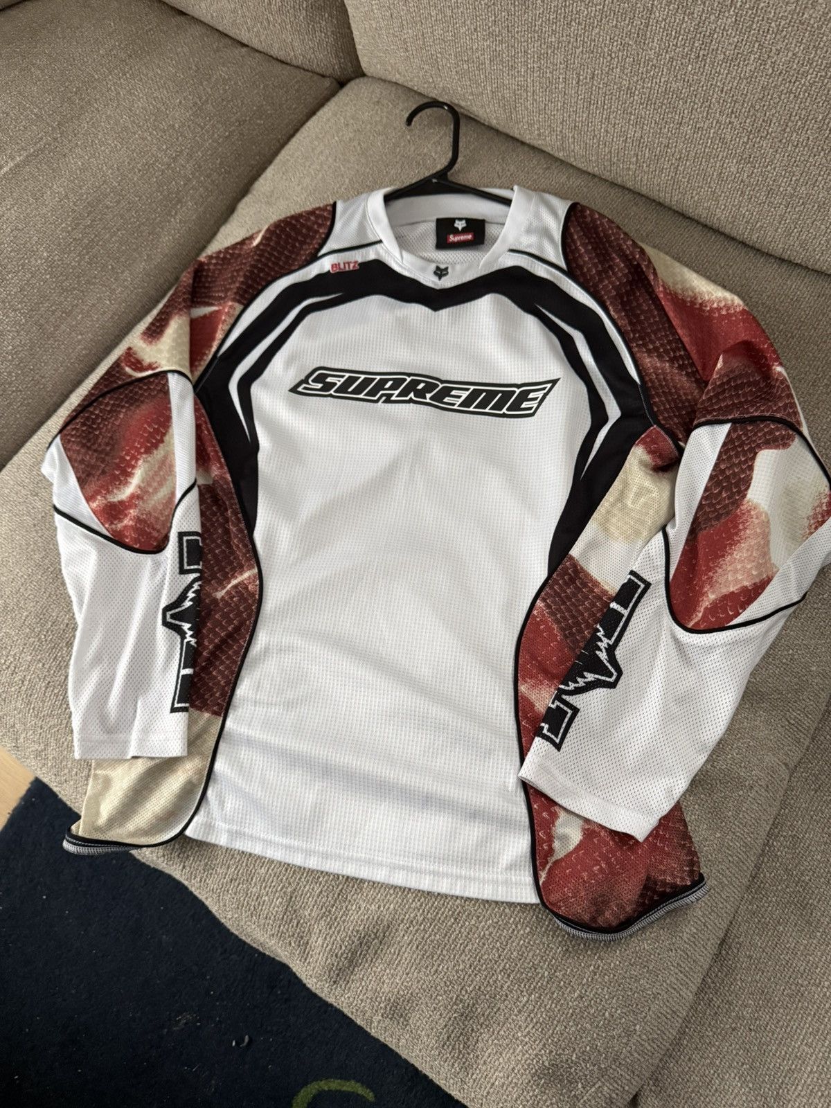 Supreme Fox Racing Jersey | Grailed