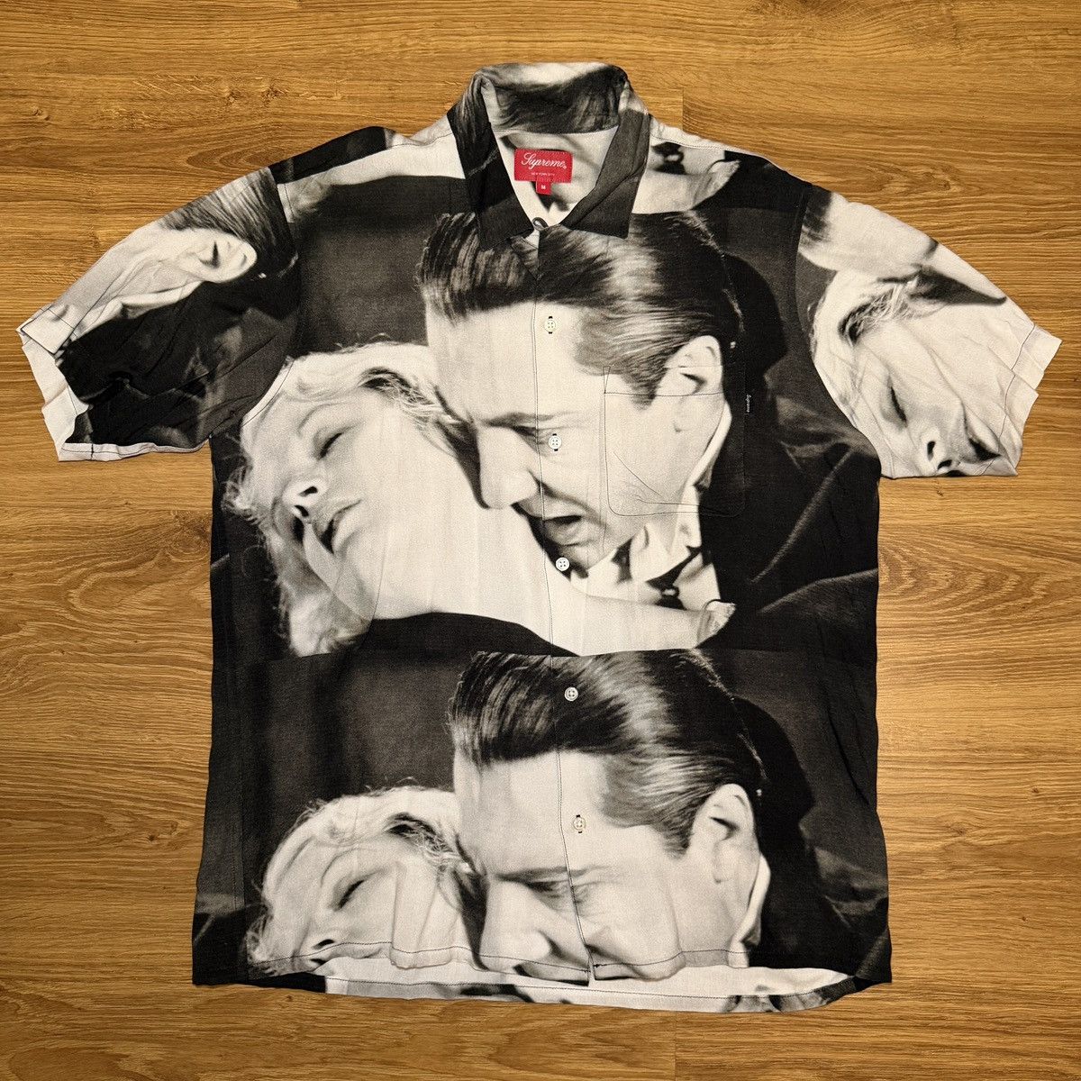 Supreme LAST DROP Supreme Bela Lugosi Rayon Shirt | Grailed
