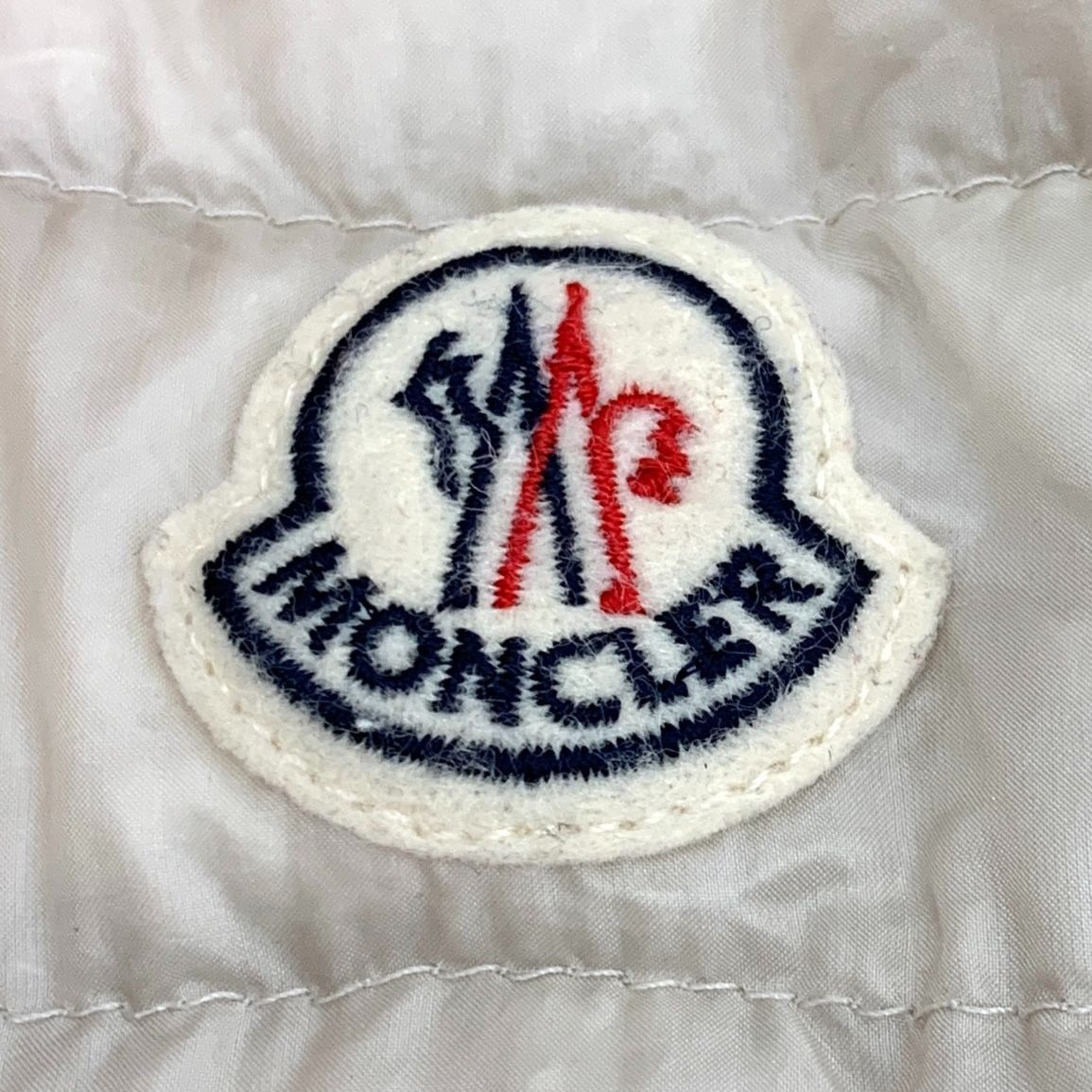 Moncler Moncler Beige Puffer Jacket With Ruffle Hem Lightweight Size S / US 4 / IT 40 - 5 Thumbnail
