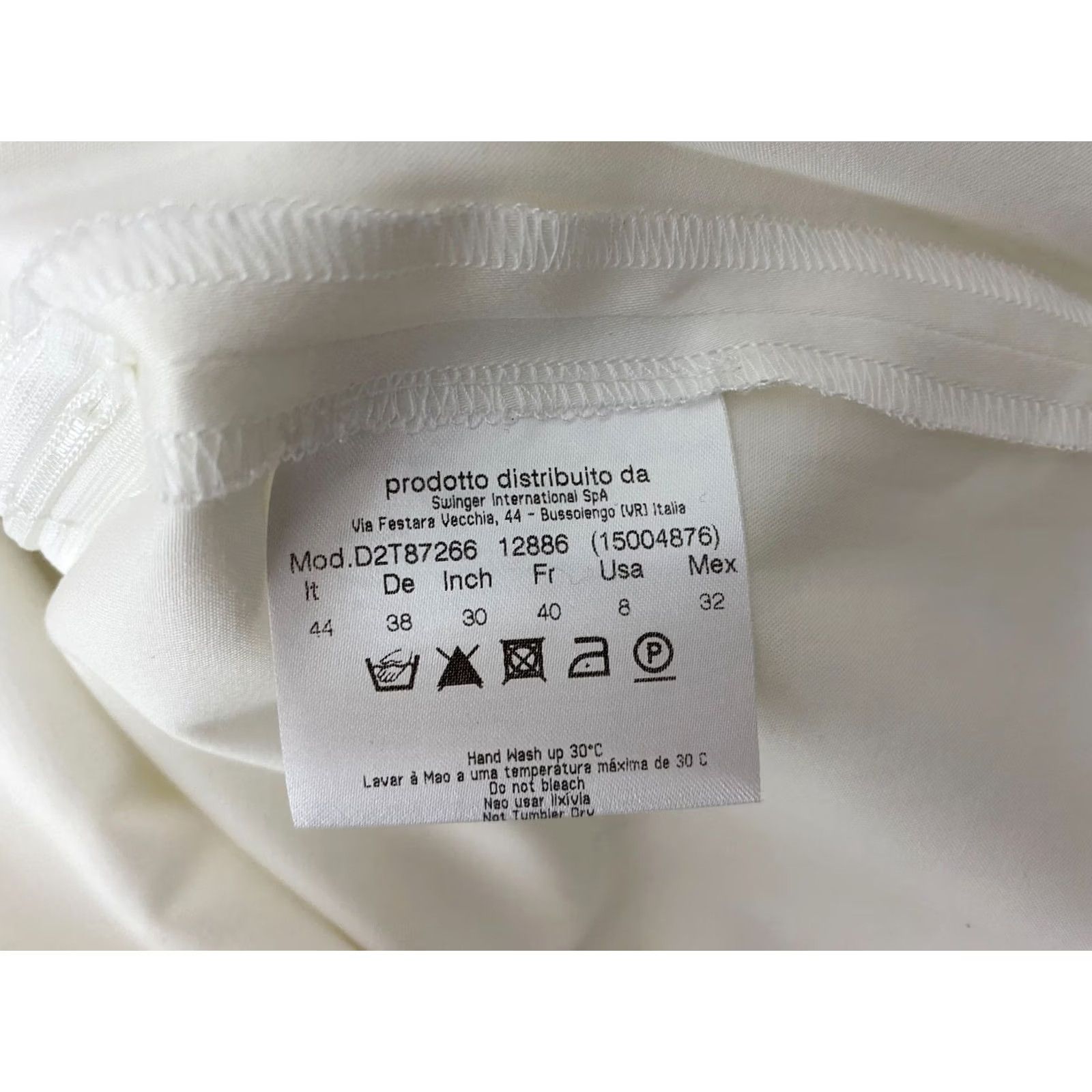 Versus Versus Versace Dress white Strappy Bodycon Women 44 US 8 Knee Length Womens Size M / US 6-8 / IT 42-44 - 6 Thumbnail
