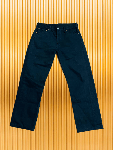 Levi's × Vintage Rare Levis 501 Distressed Vintage Avant Garde Y2k Style Size US 30 / EU 46 - 1 Thumbnail