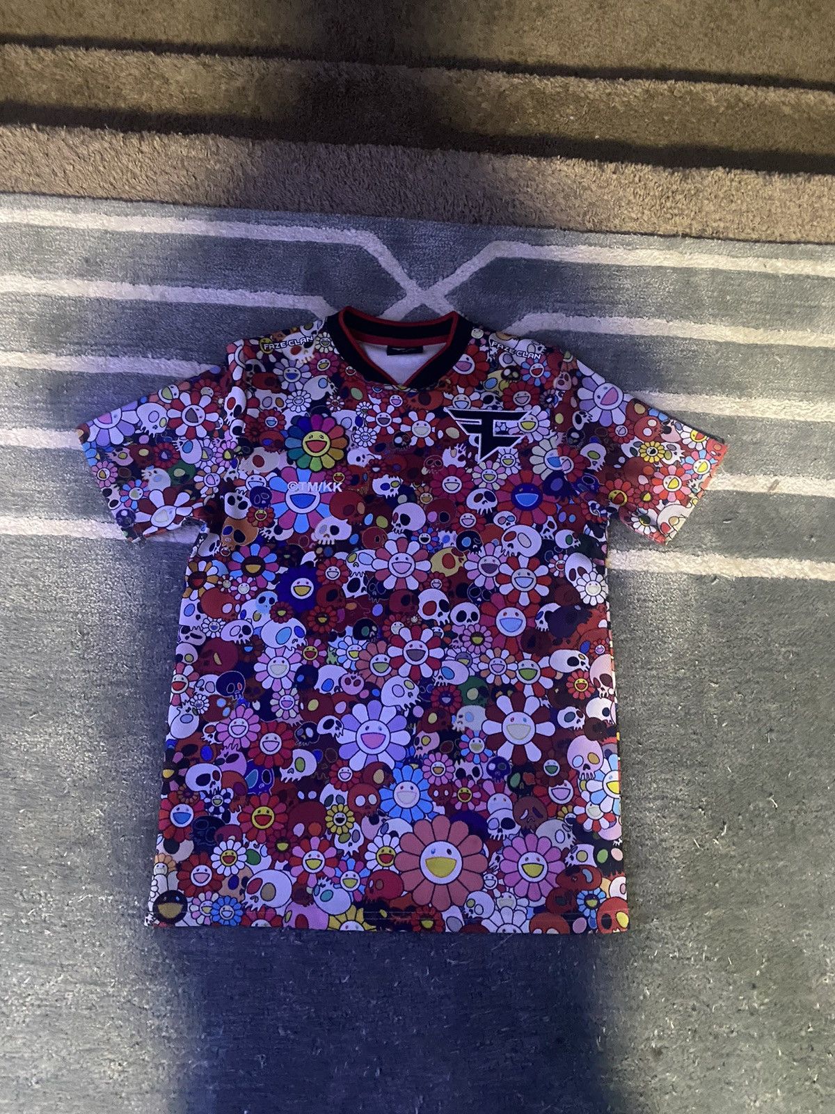 Takashi Murakami Faze clan takashi murakmi jersey | Grailed