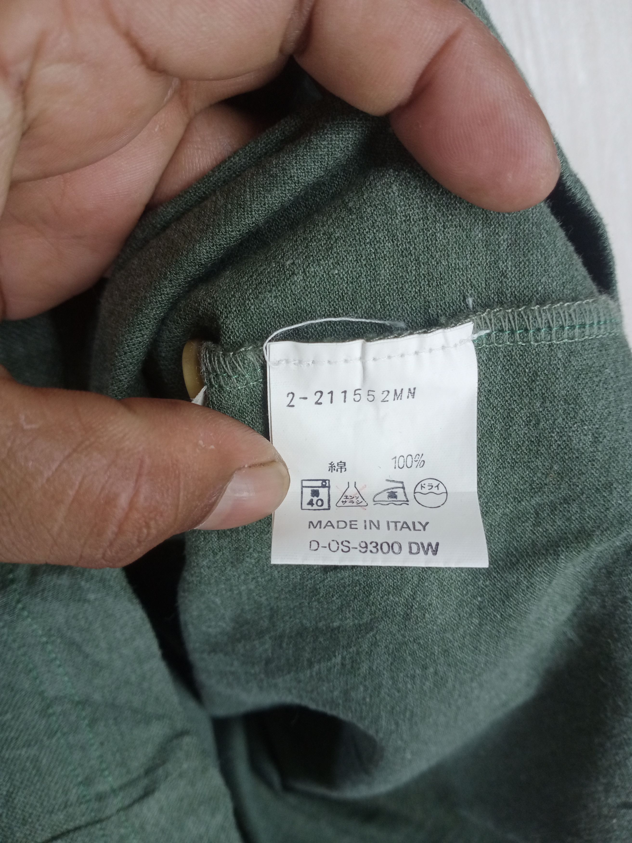 Yves Saint Laurent Vintage Yves Saint Laurent Pour Homme Long Sleeve Polo Shirt Size US M / EU 48-50 / 2 - 8 Thumbnail