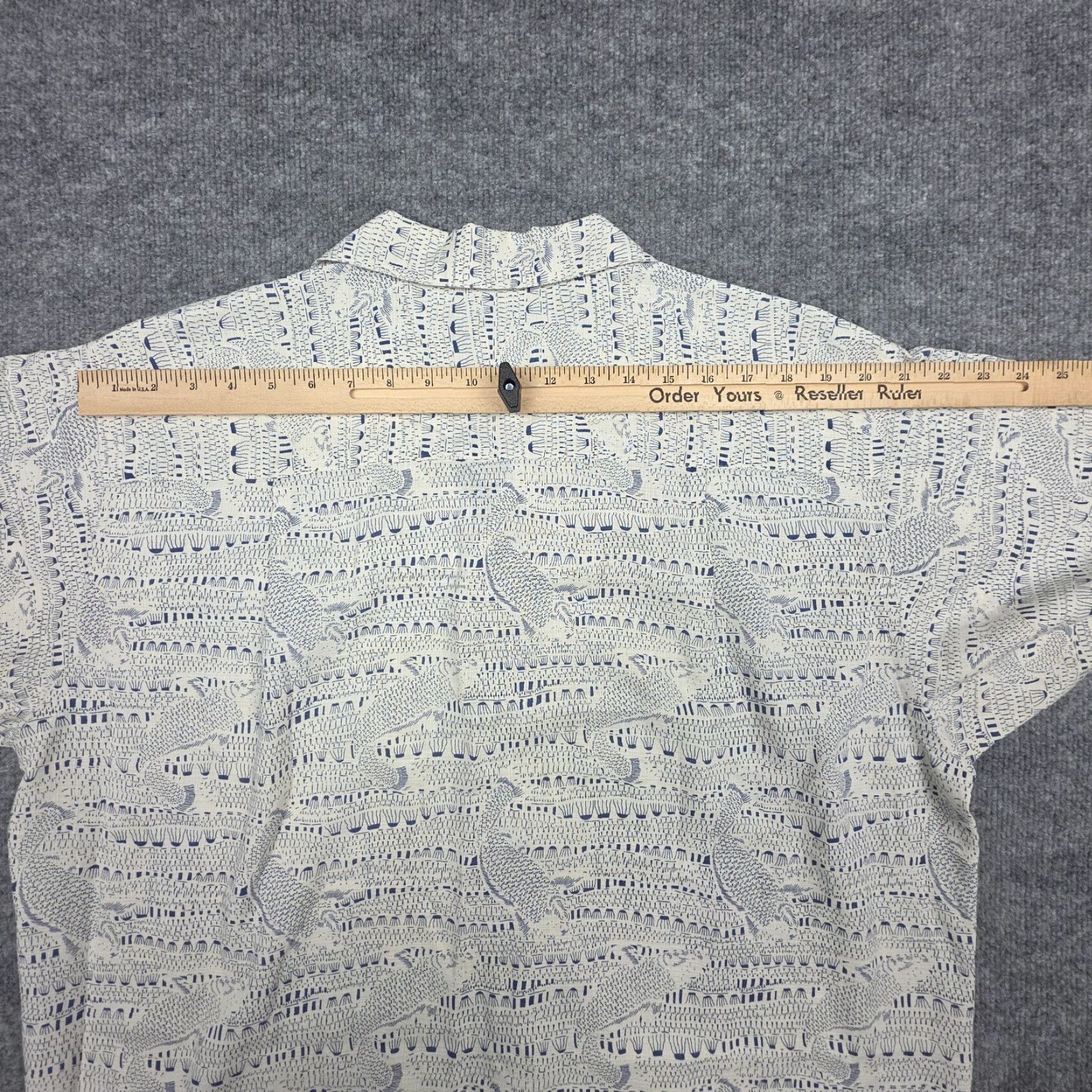 Patagonia VINTAGE Patagonia A/C Shirt Men's L Bonefish Hawaiian AOP Loop Collar Marks Size US L / EU 52-54 / 3 - 7 Thumbnail