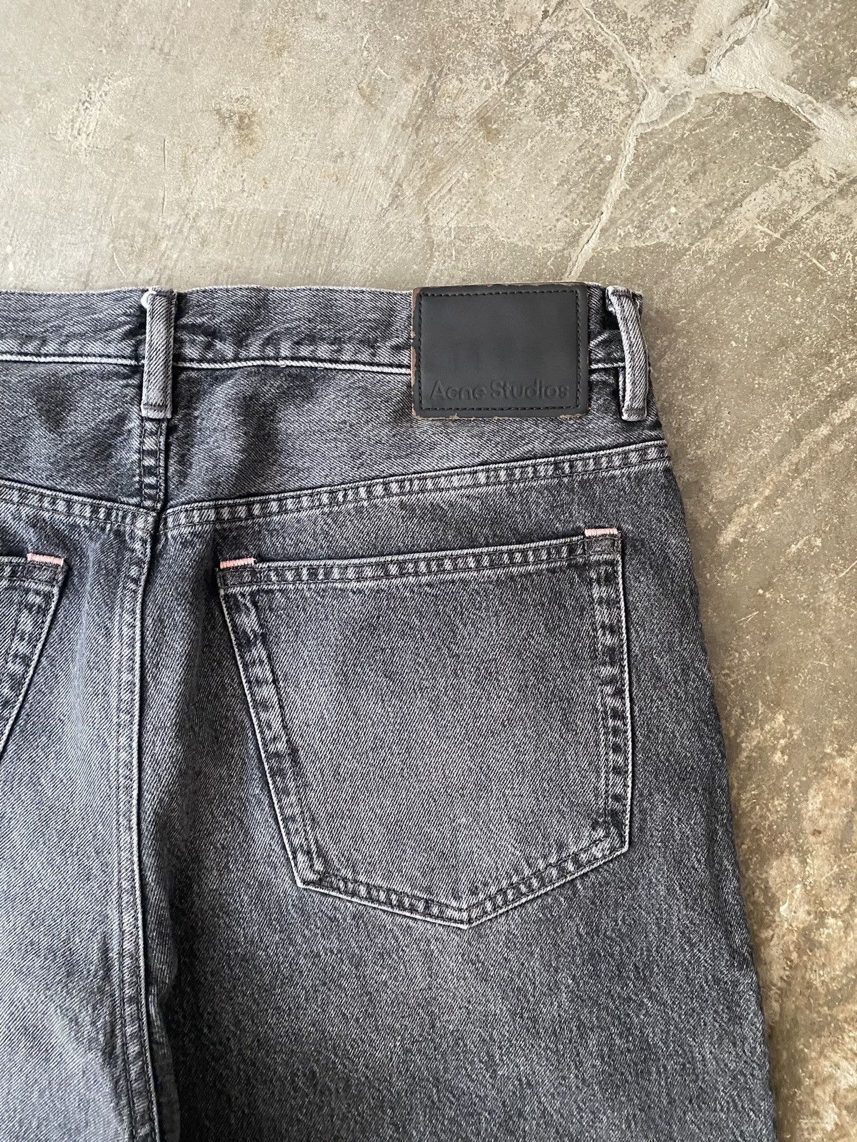 Acne Studios Acne Studios 1989 Ash Black Washed Jeans Kapital Our Legacy Size US 32 / EU 48 - 7 Thumbnail