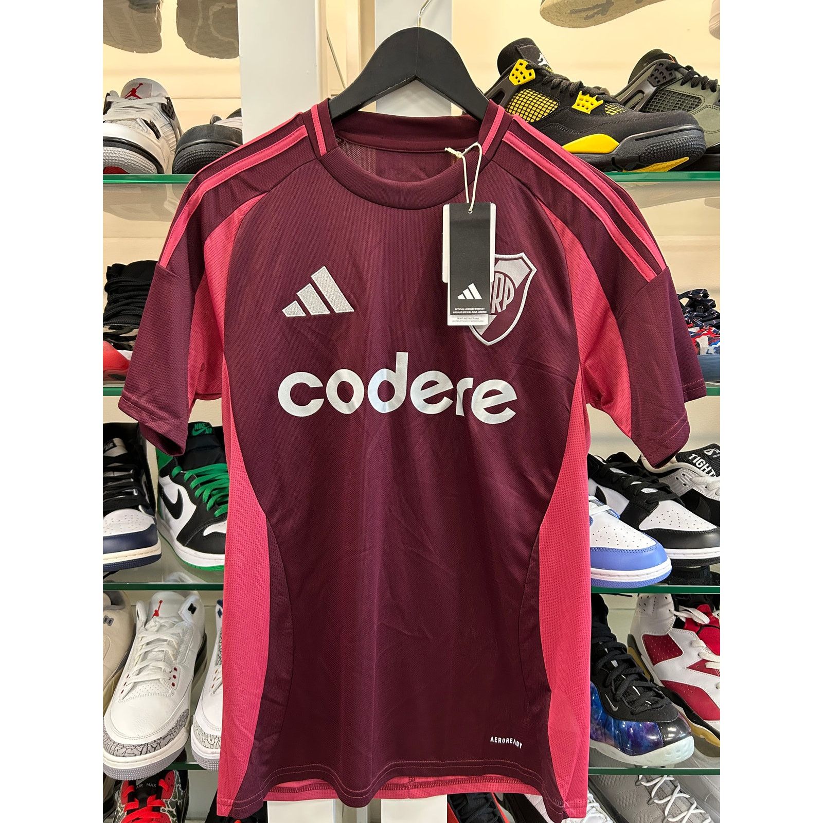 Adidas Club Atlético River Plate 2024/25 Away Soccer Jersey Small S Size US S / EU 44-46 / 1 - 1 Thumbnail